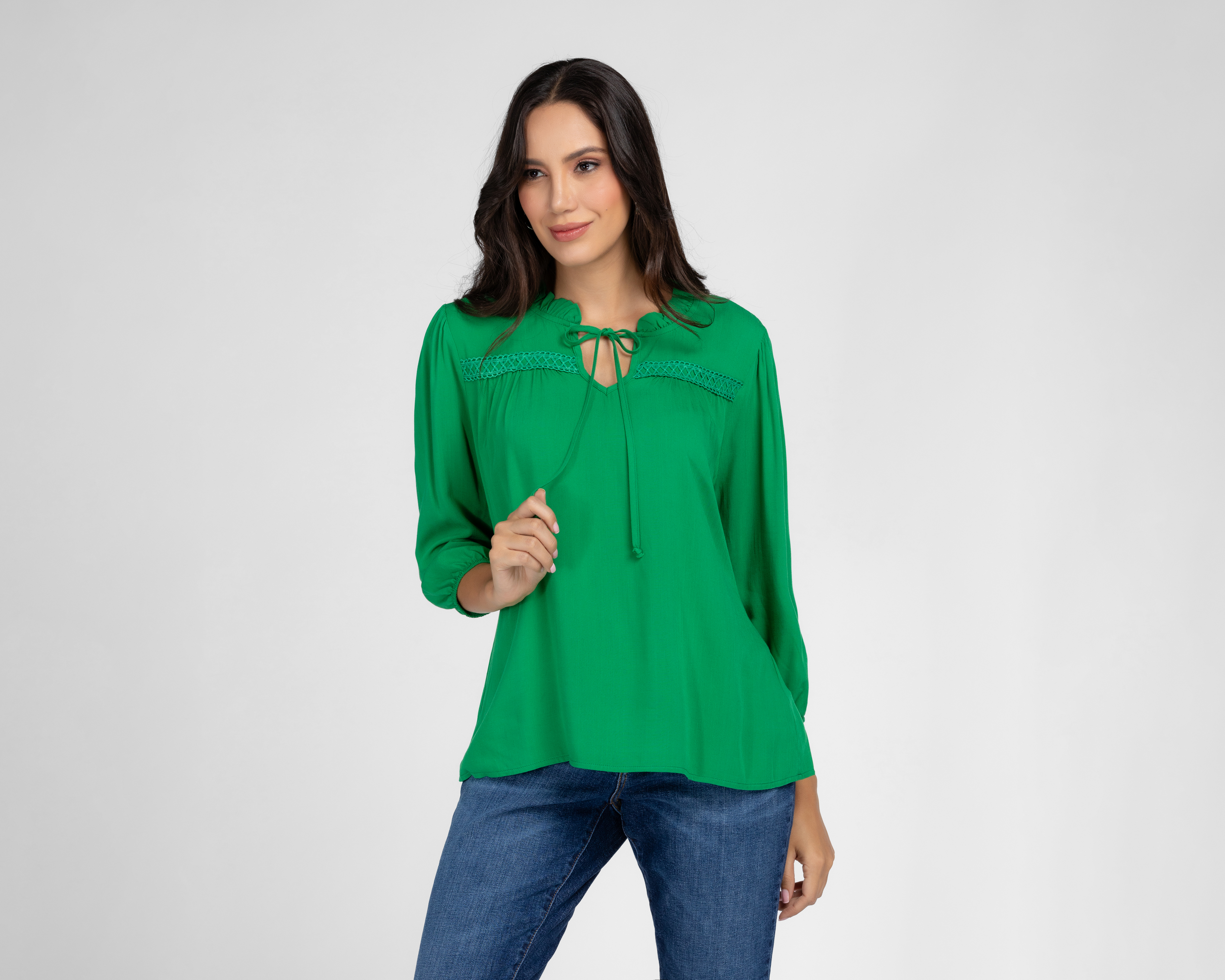 Foto 1 | Foto 1 | Blusa Sahara Cuello Redondo para Mujer