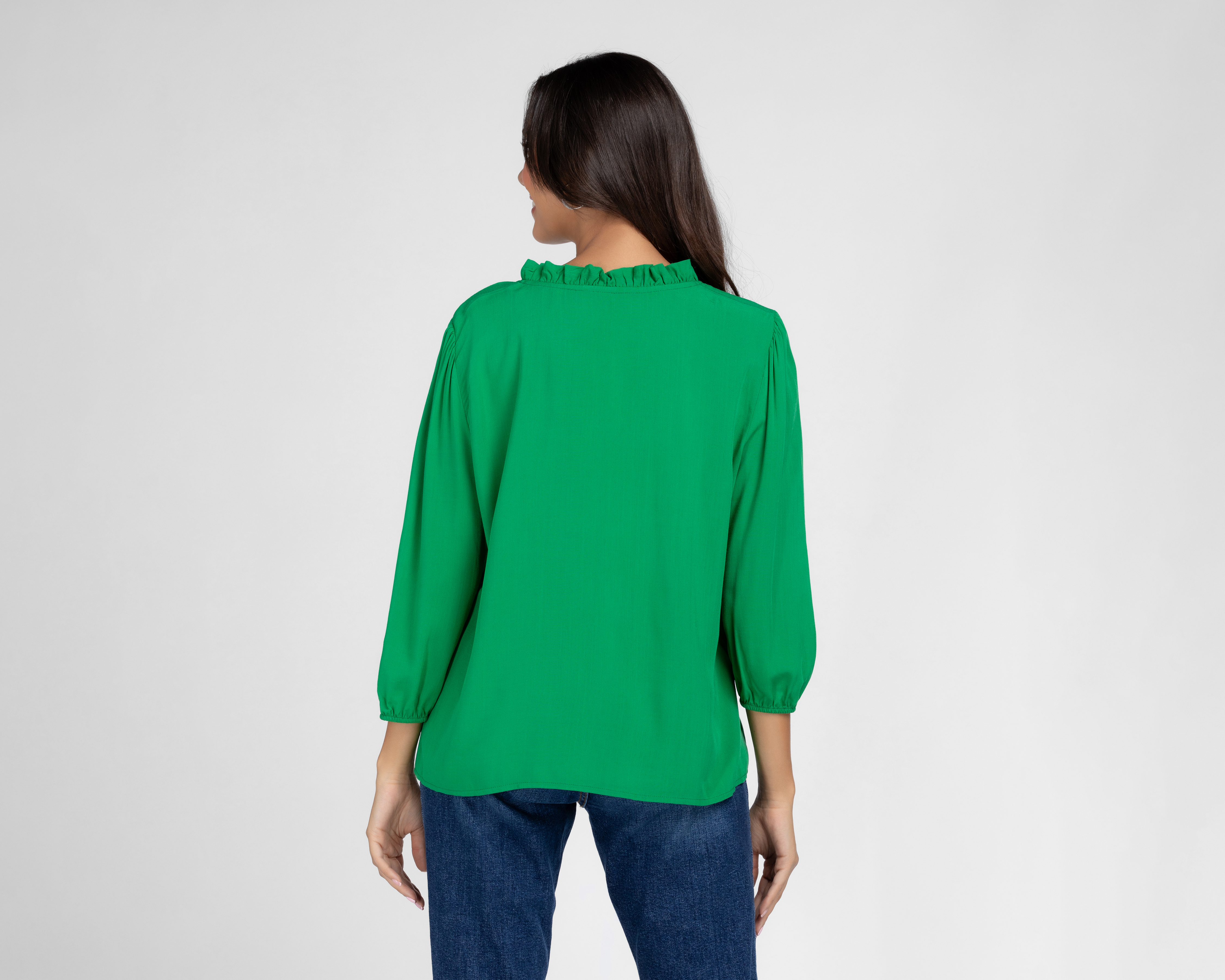 Foto 4 pulgar | Foto 3 | Blusa Sahara Cuello Redondo para Mujer