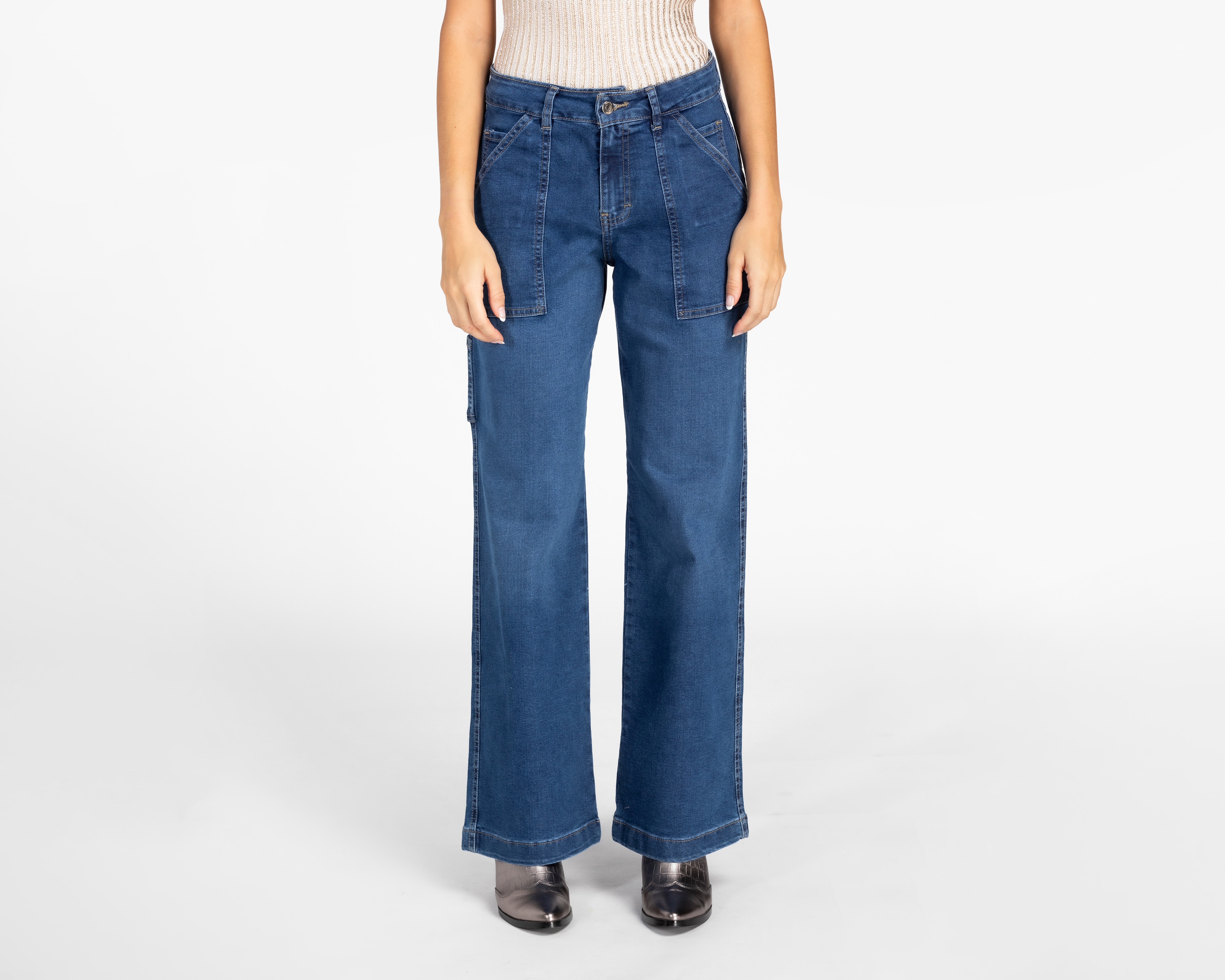 Jeans Regular Refill para Mujer