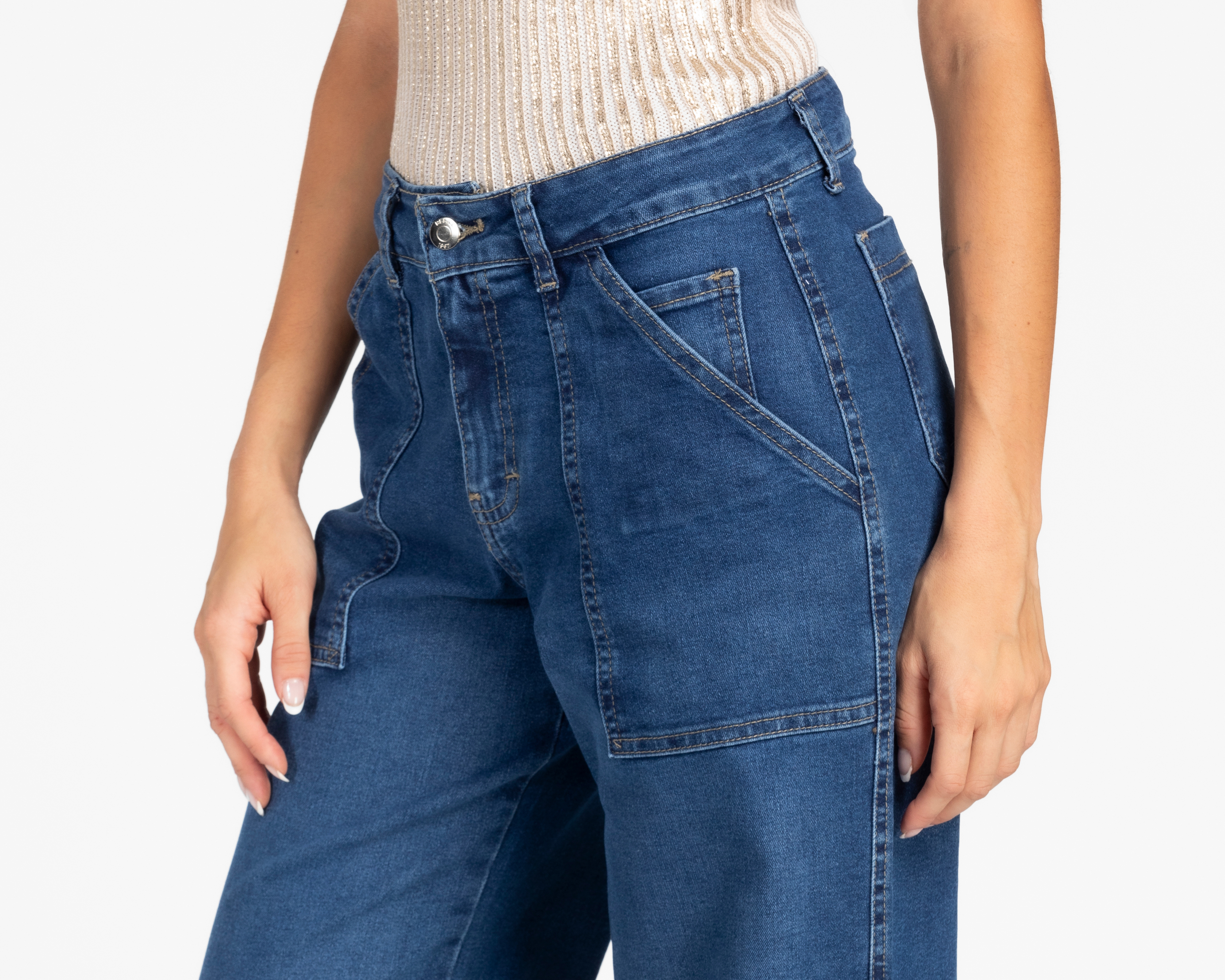 Foto 4 | Foto 4 | Jeans Regular Refill para Mujer