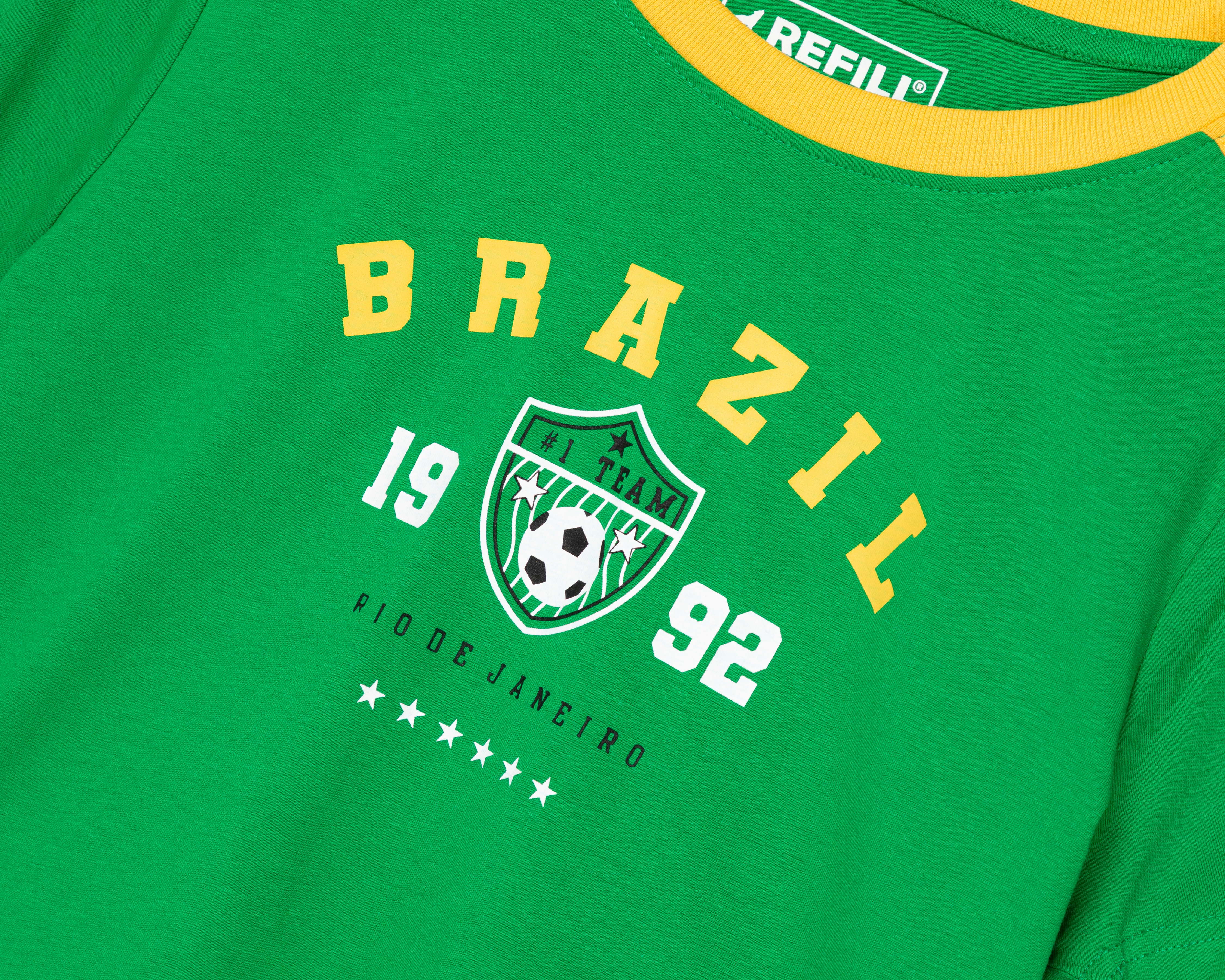 Foto 3 | Foto 3 | Playera Verde Refill para Mujer