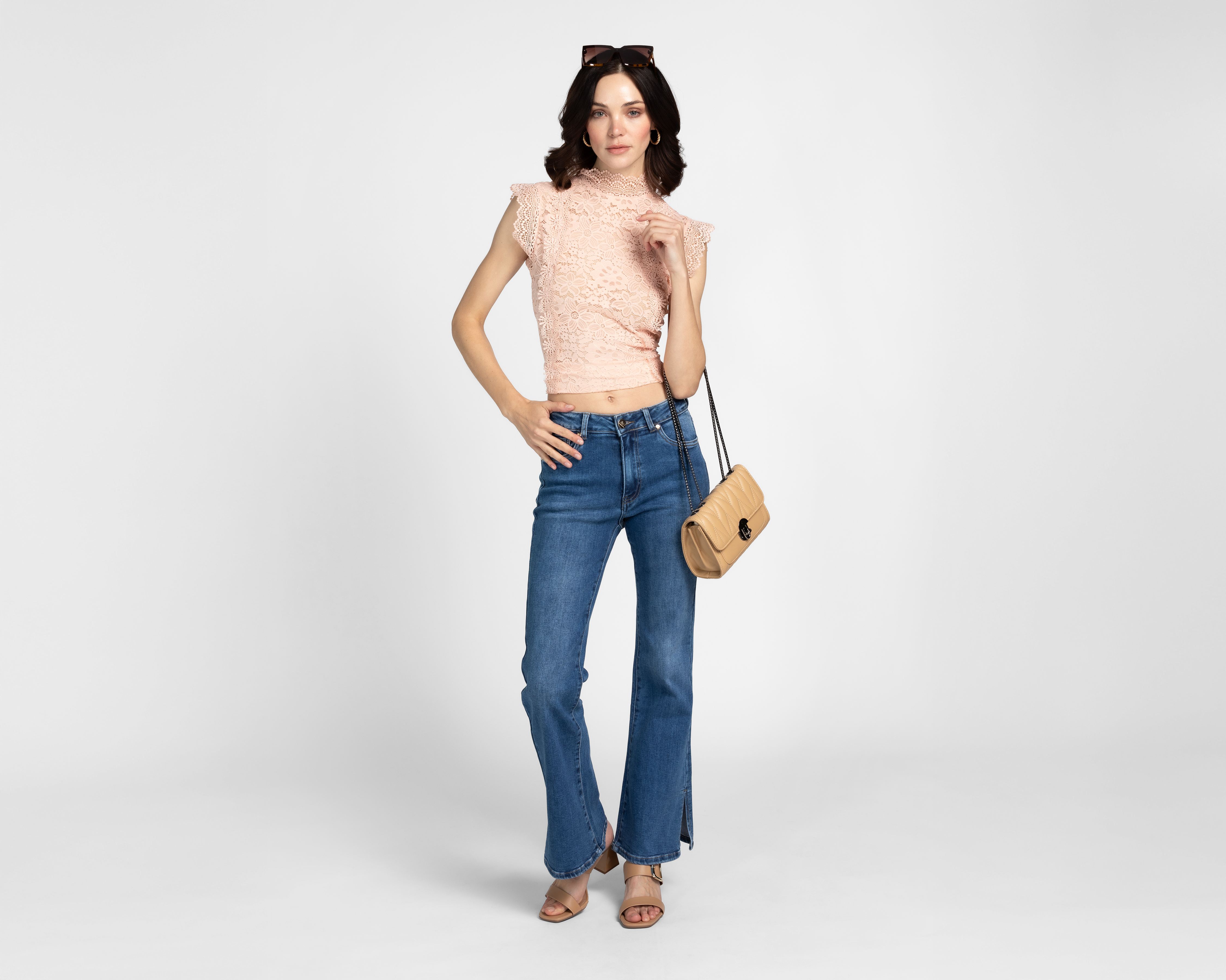 Foto 2 | Foto 2 | Jeans Flare Jennifer Lopez para Mujer