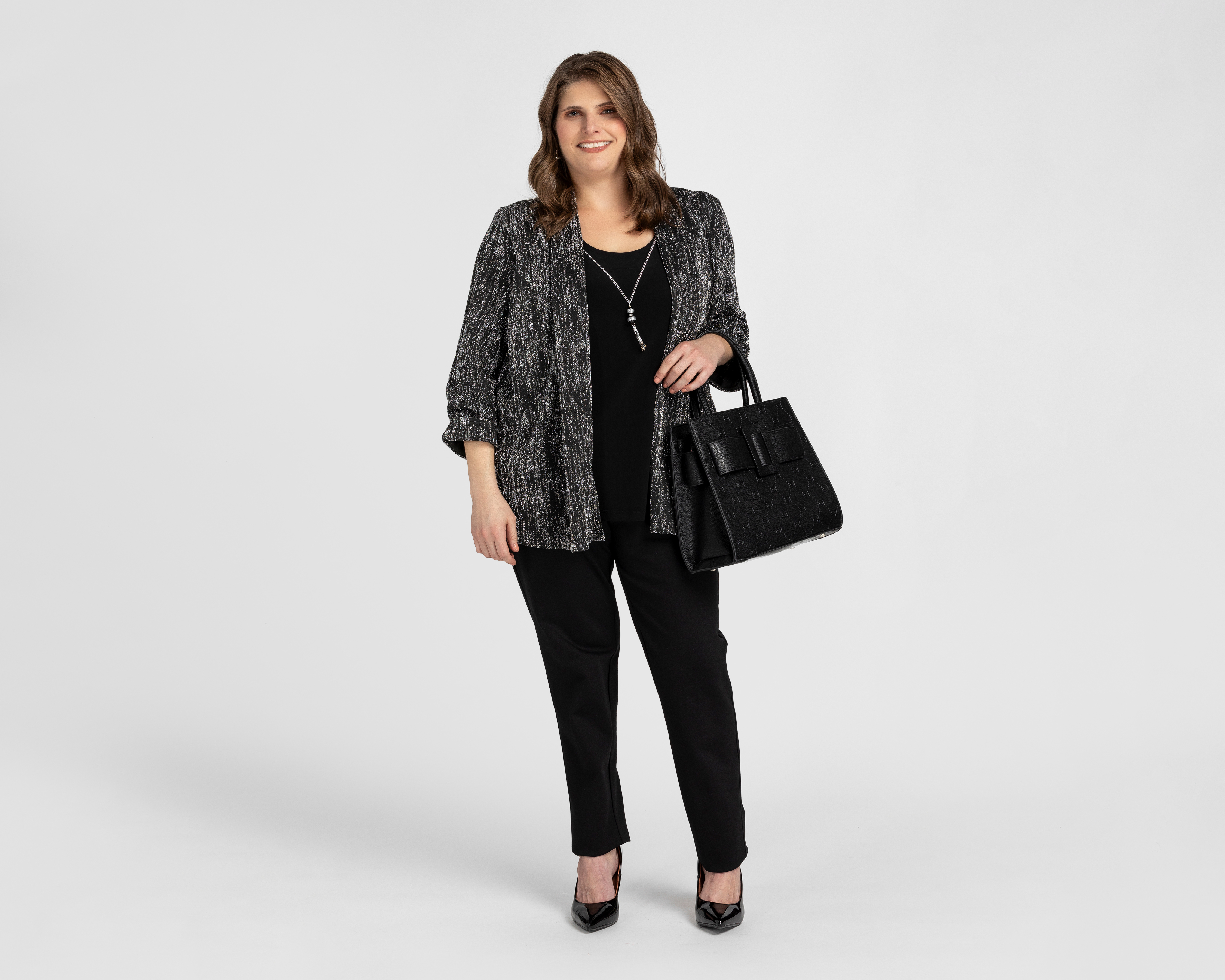 Foto 6 pulgar | Foto 5 | Blusa con Collar Lady Sun para Mujer