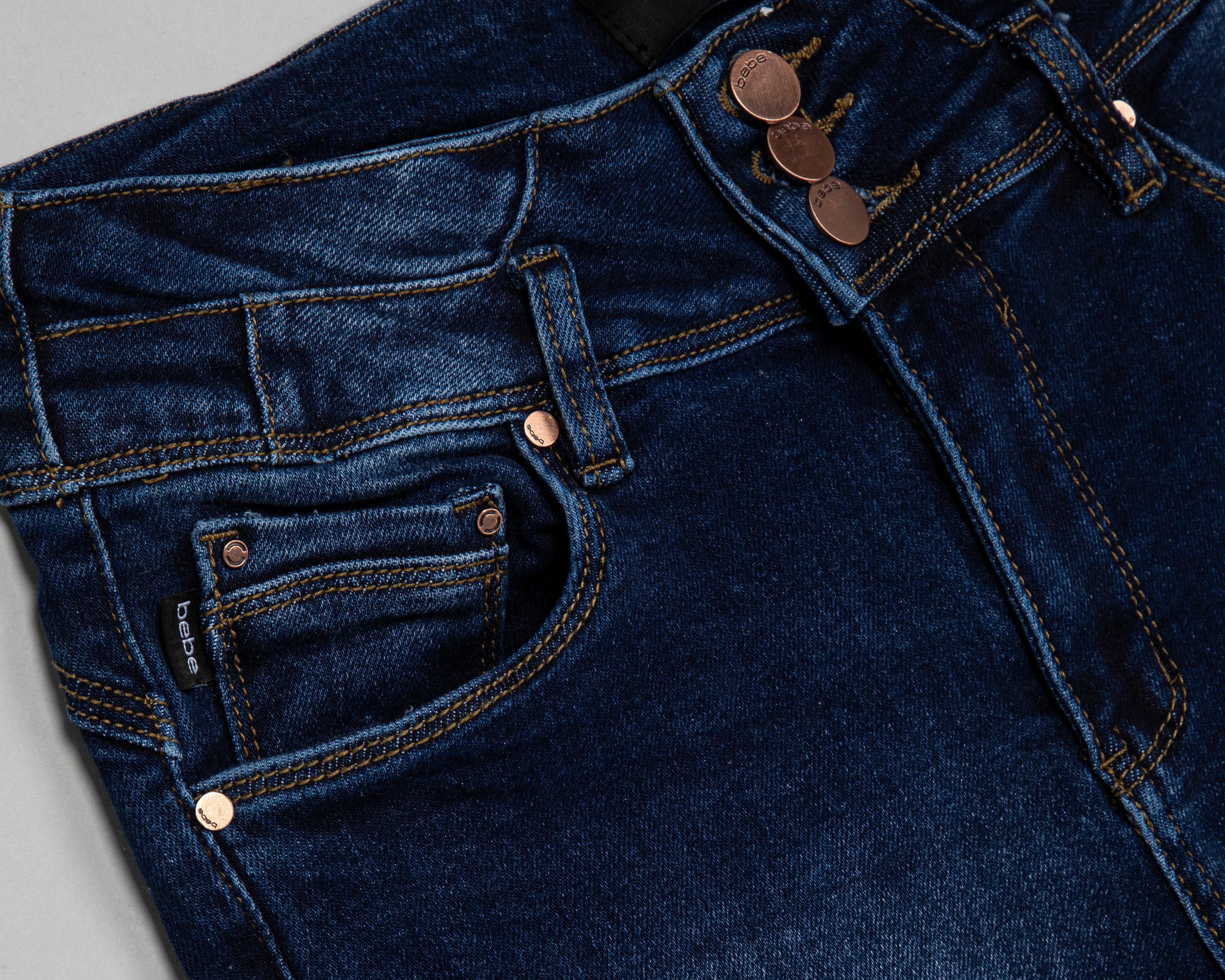 Foto 4 pulgar | Foto 3 | Jeans Skinny Bebe para Mujer