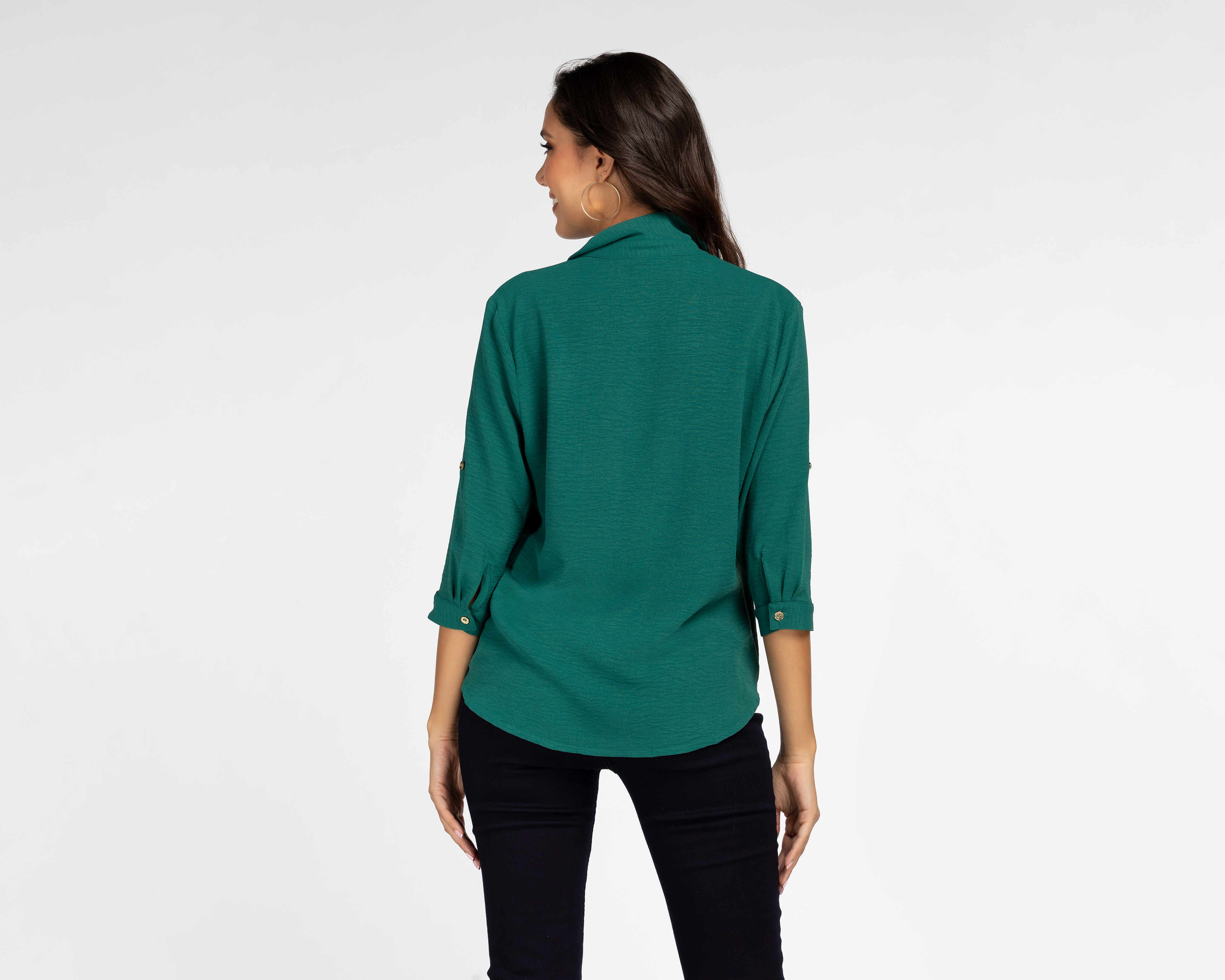 Foto 4 pulgar | Foto 3 | Blusa Sahara con Botones para Mujer