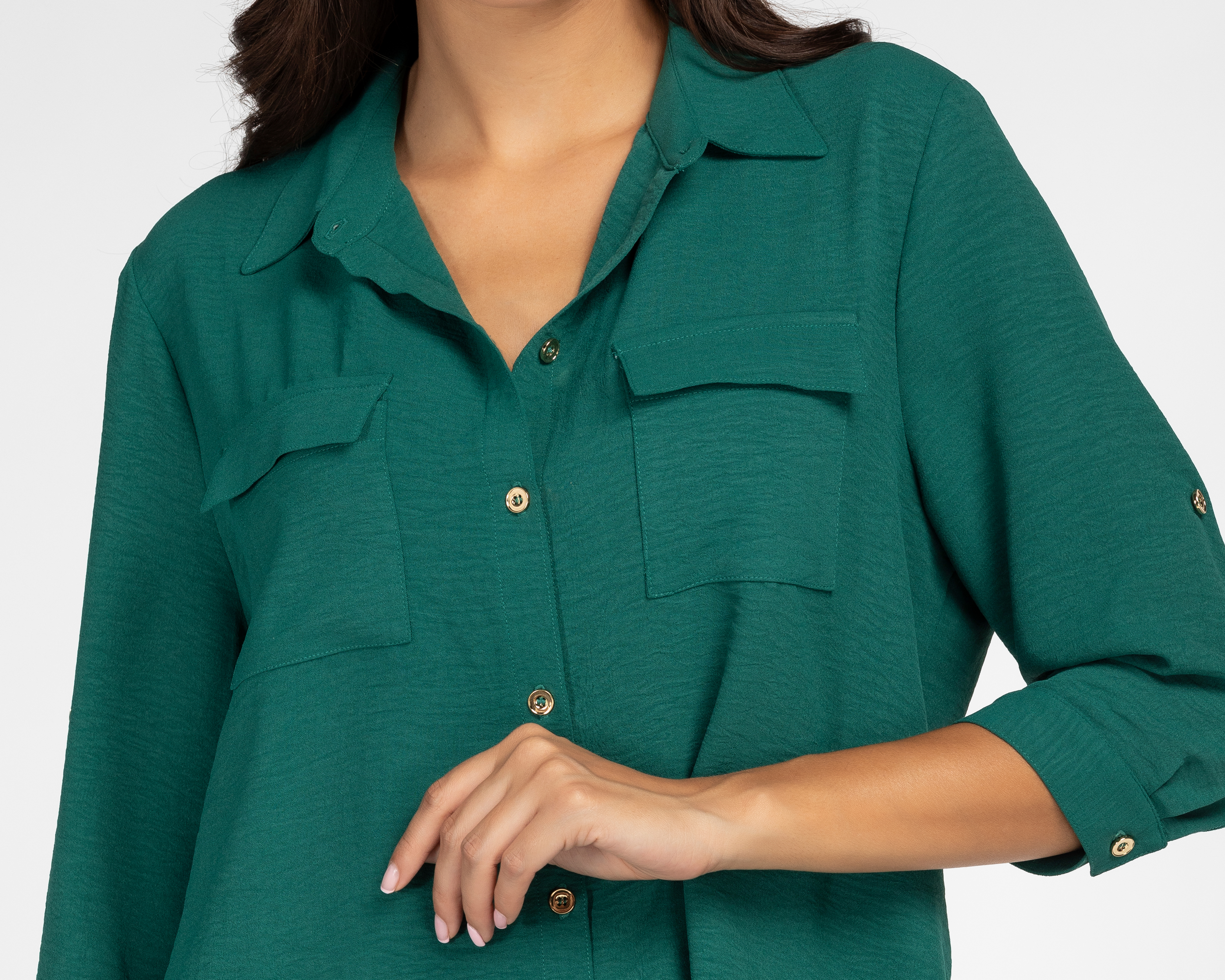 Foto 5 pulgar | Foto 4 | Blusa Sahara con Botones para Mujer
