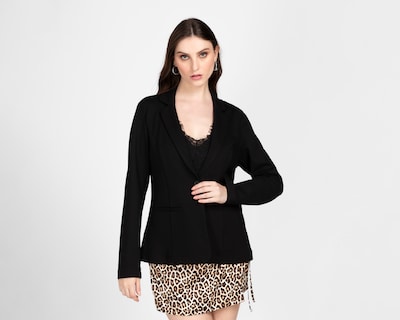 Foto 1 | Foto 1 | Blazer Negro Sahara para Mujer