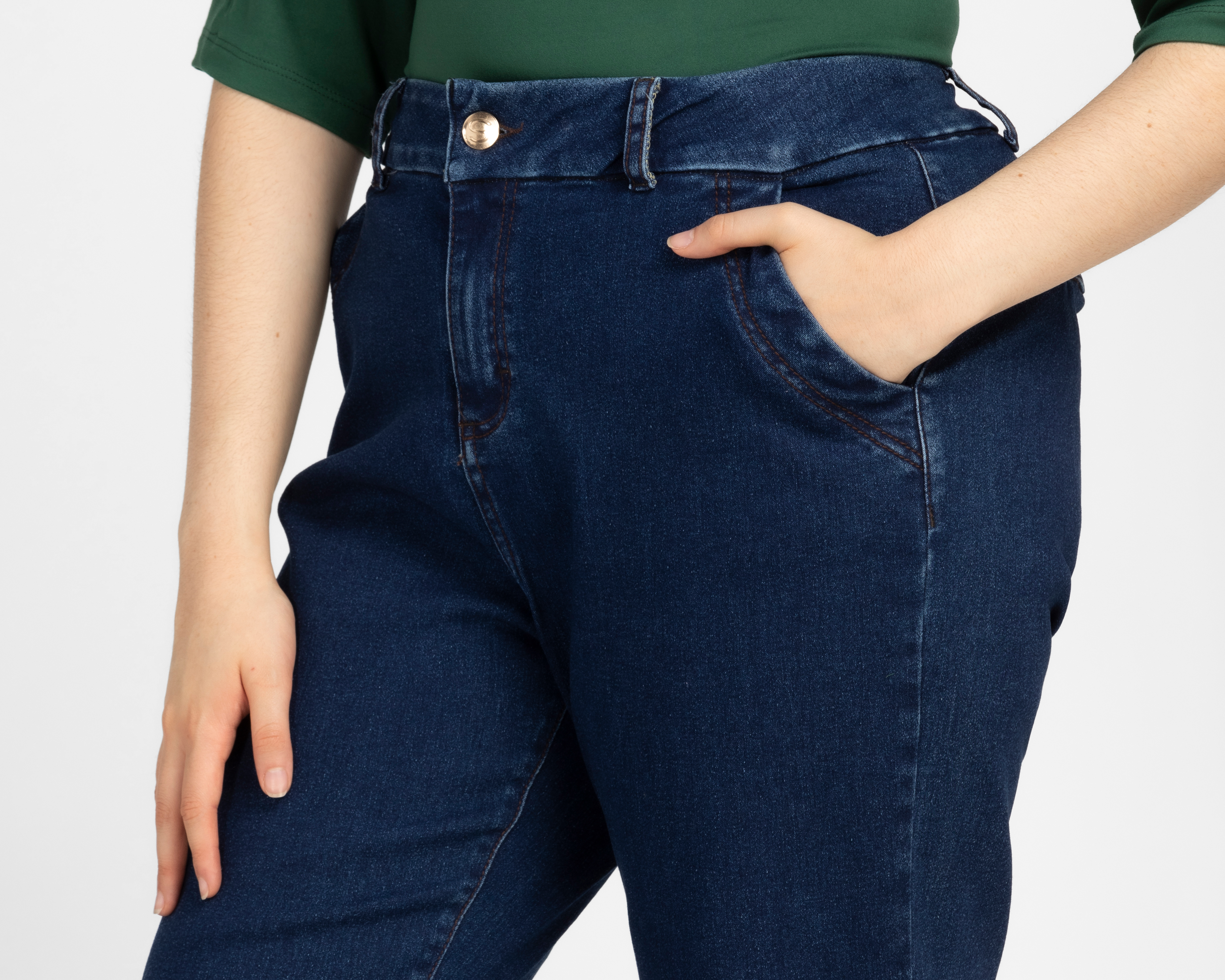 Foto 5 pulgar | Foto 4 | Jeans Recto Sahara para Mujer