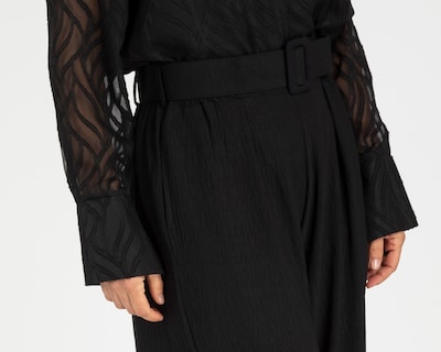 Foto 7 | Foto 7 | Pantalón Ancho Sahara Negro para Mujer