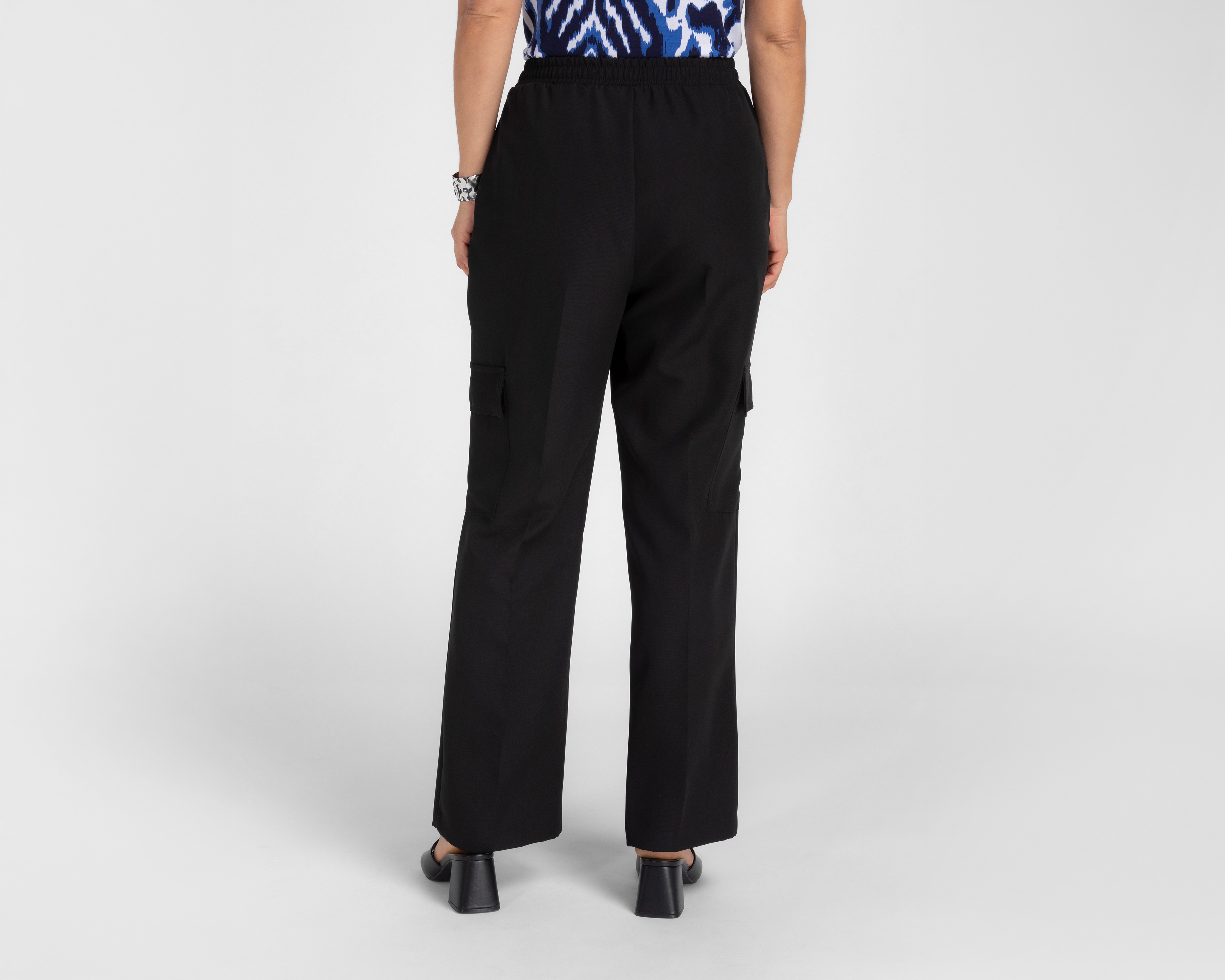 Foto 4 pulgar | Foto 3 | Pantalón de Vestir Sahara Negro para Mujer