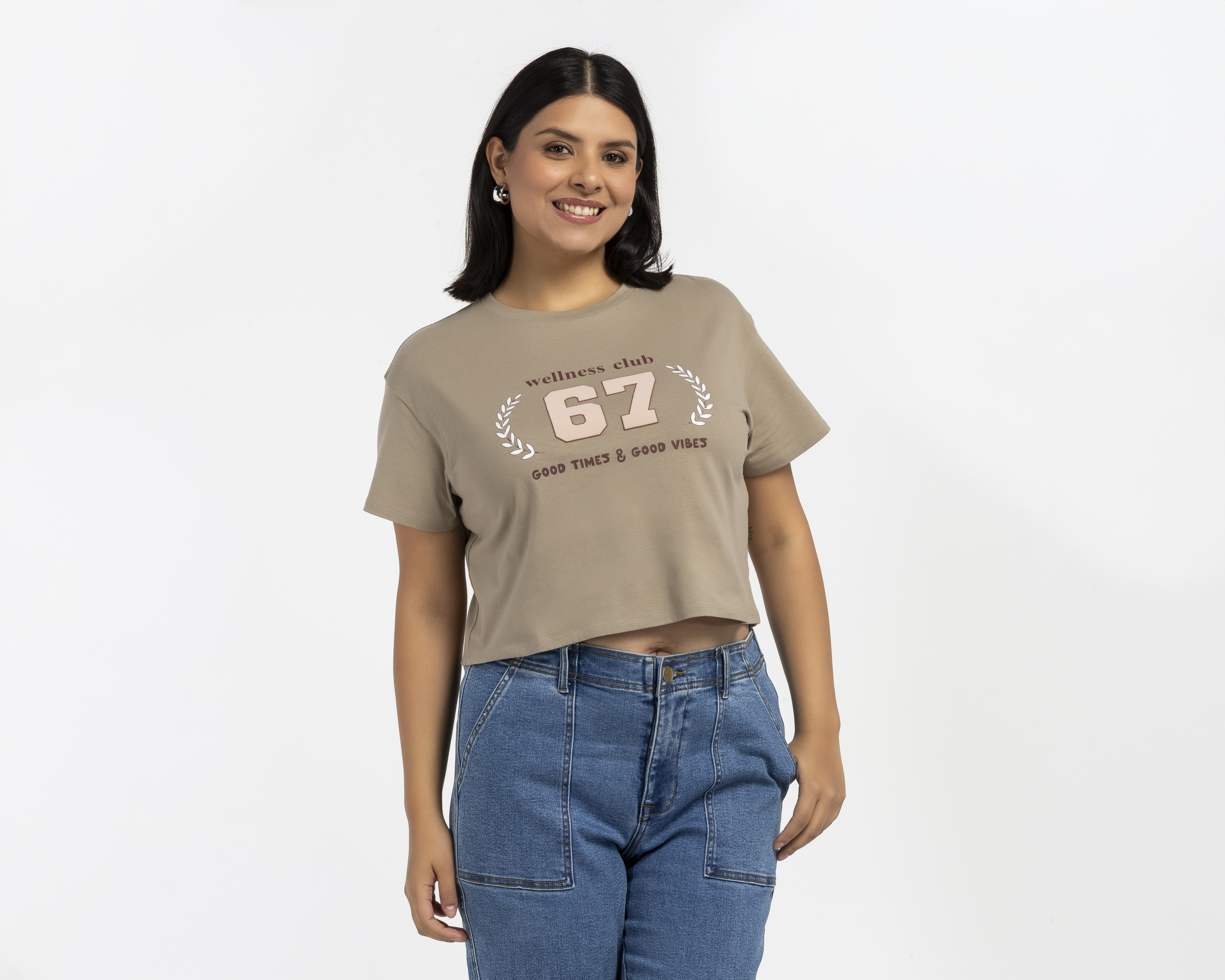 Playera Manga Corta Refill para Mujer