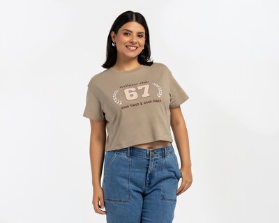 Foto 1 | Foto 1 | Playera Manga Corta Refill para Mujer