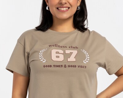 Foto 4 | Foto 4 | Playera Manga Corta Refill para Mujer