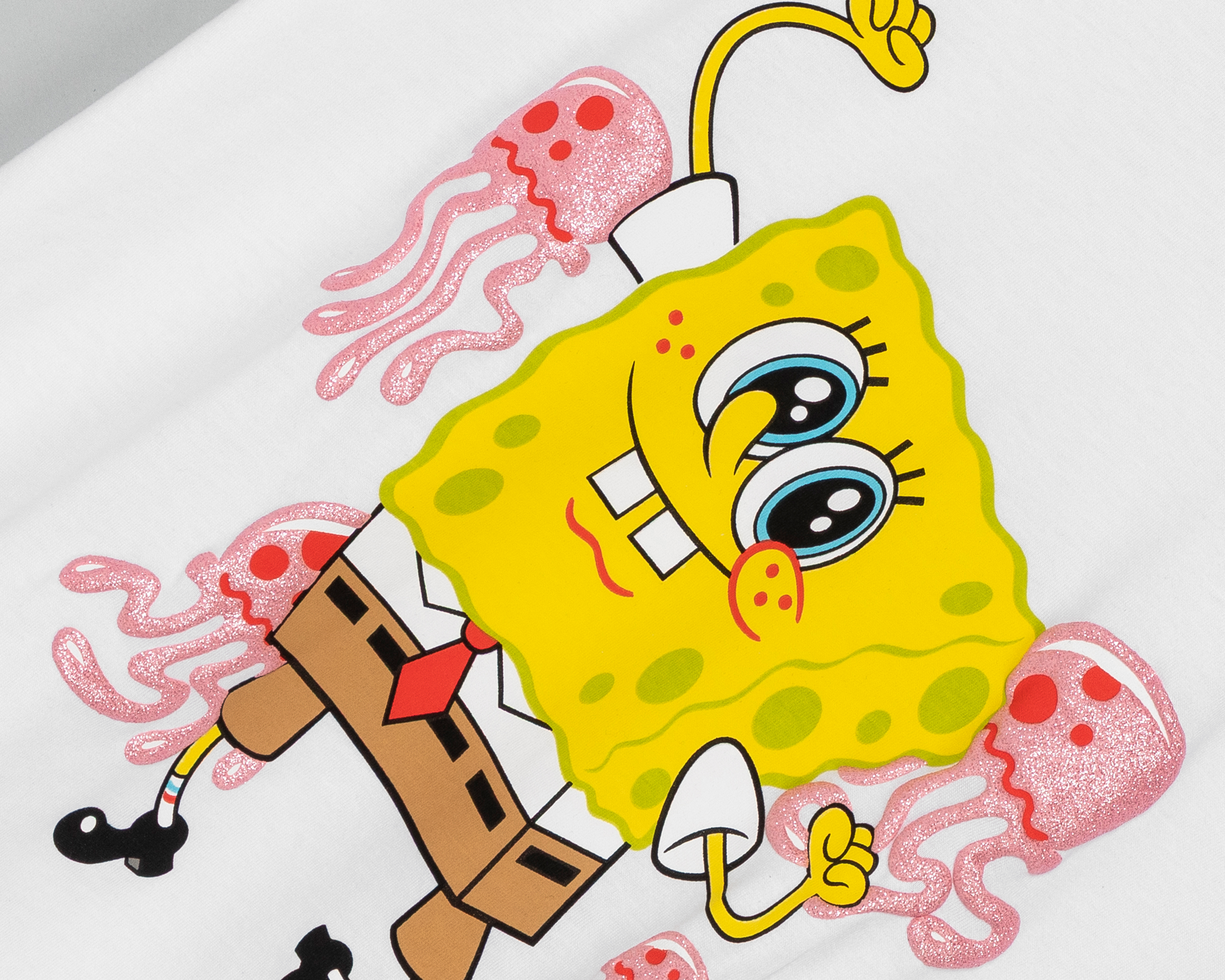 Foto 4 pulgar | Foto 3 | Playera Estampada Bob Esponja para Mujer