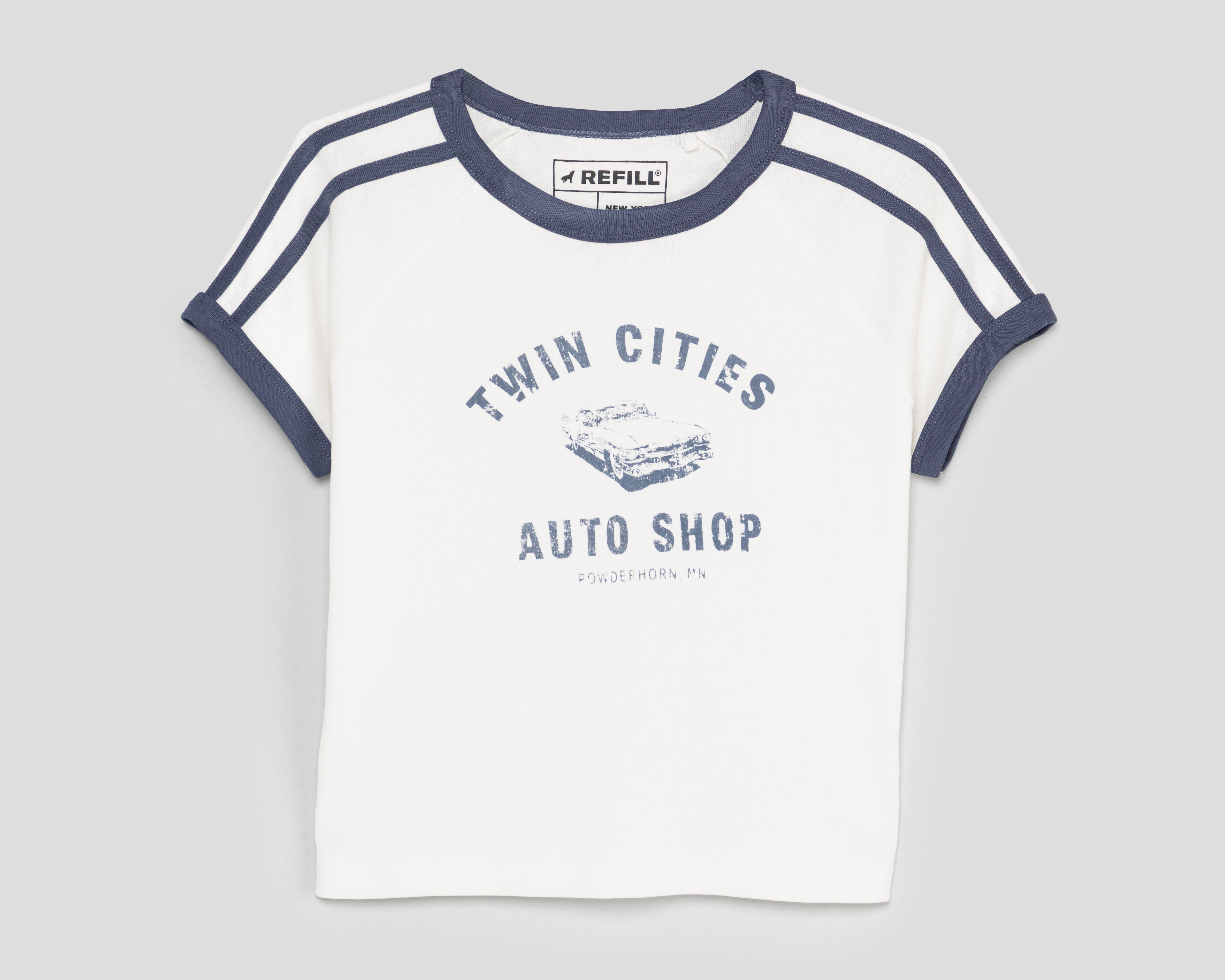 Playera Manga Corta Refill para Mujer