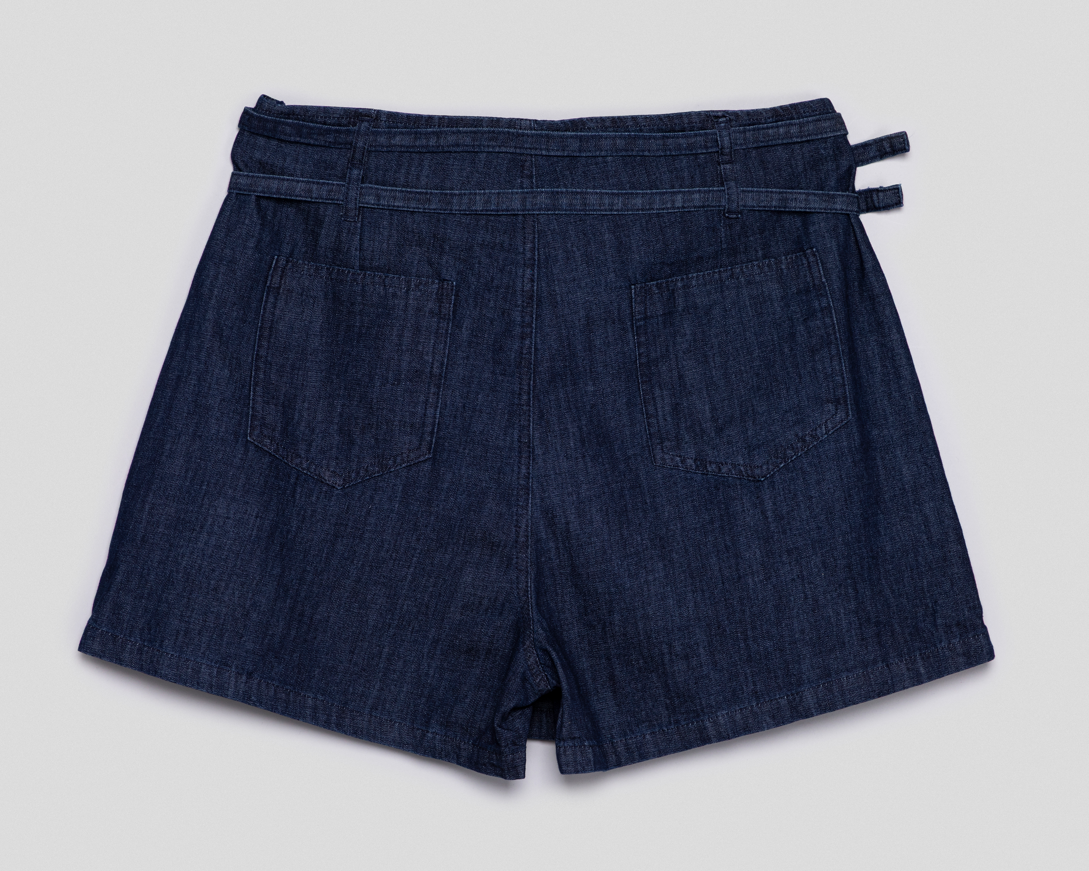 Foto 2 | Foto 2 | Short Falda Sahara con Doble Cinto para Mujer