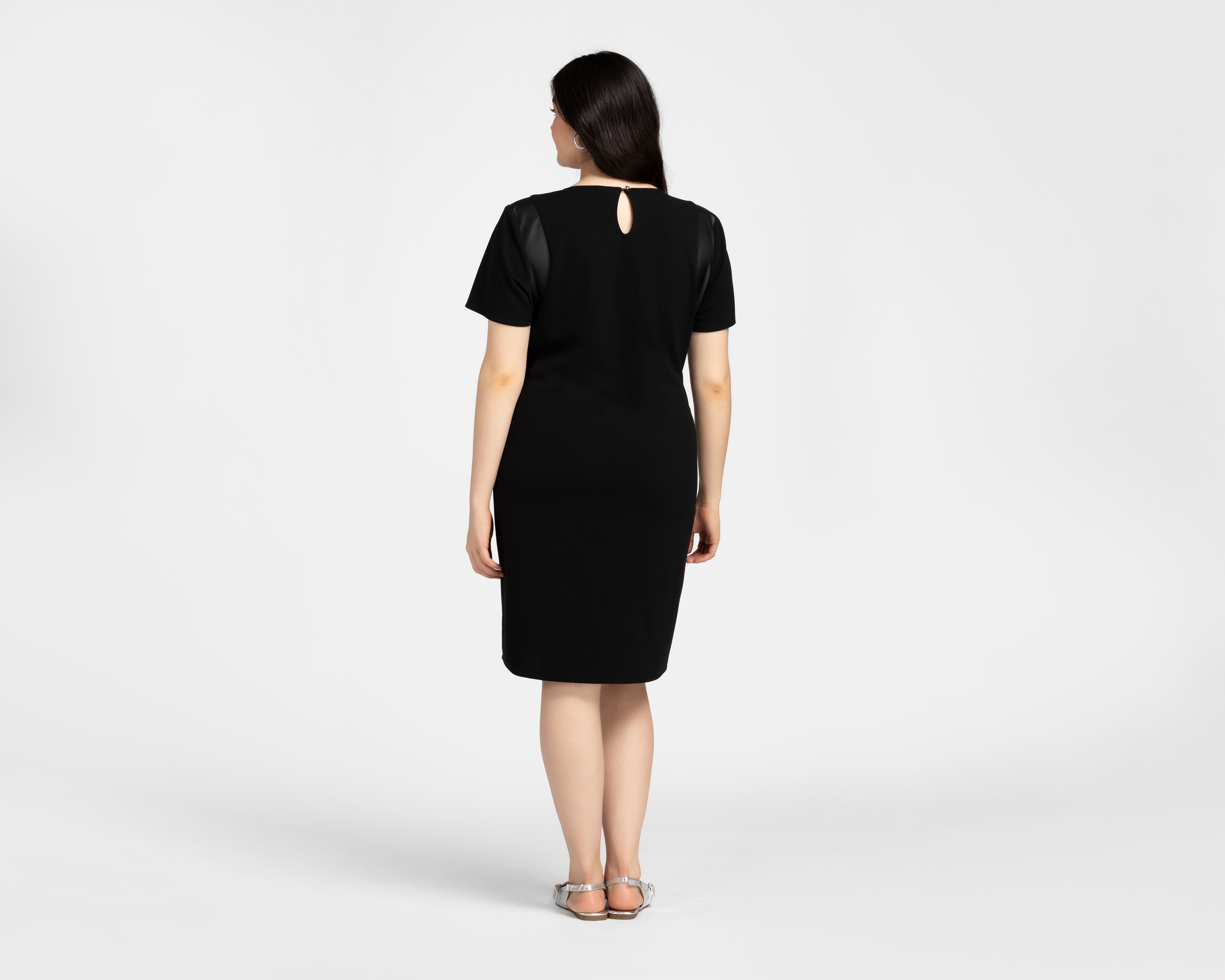 Foto 4 pulgar | Foto 3 | Vestido Casual Sahara Negro con Cinturón