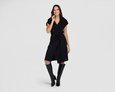 Foto 1 | Foto 1 | Vestido Casual Sahara Cruzado con Botones