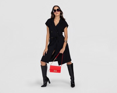 Foto 2 | Foto 2 | Vestido Casual Sahara Cruzado con Botones