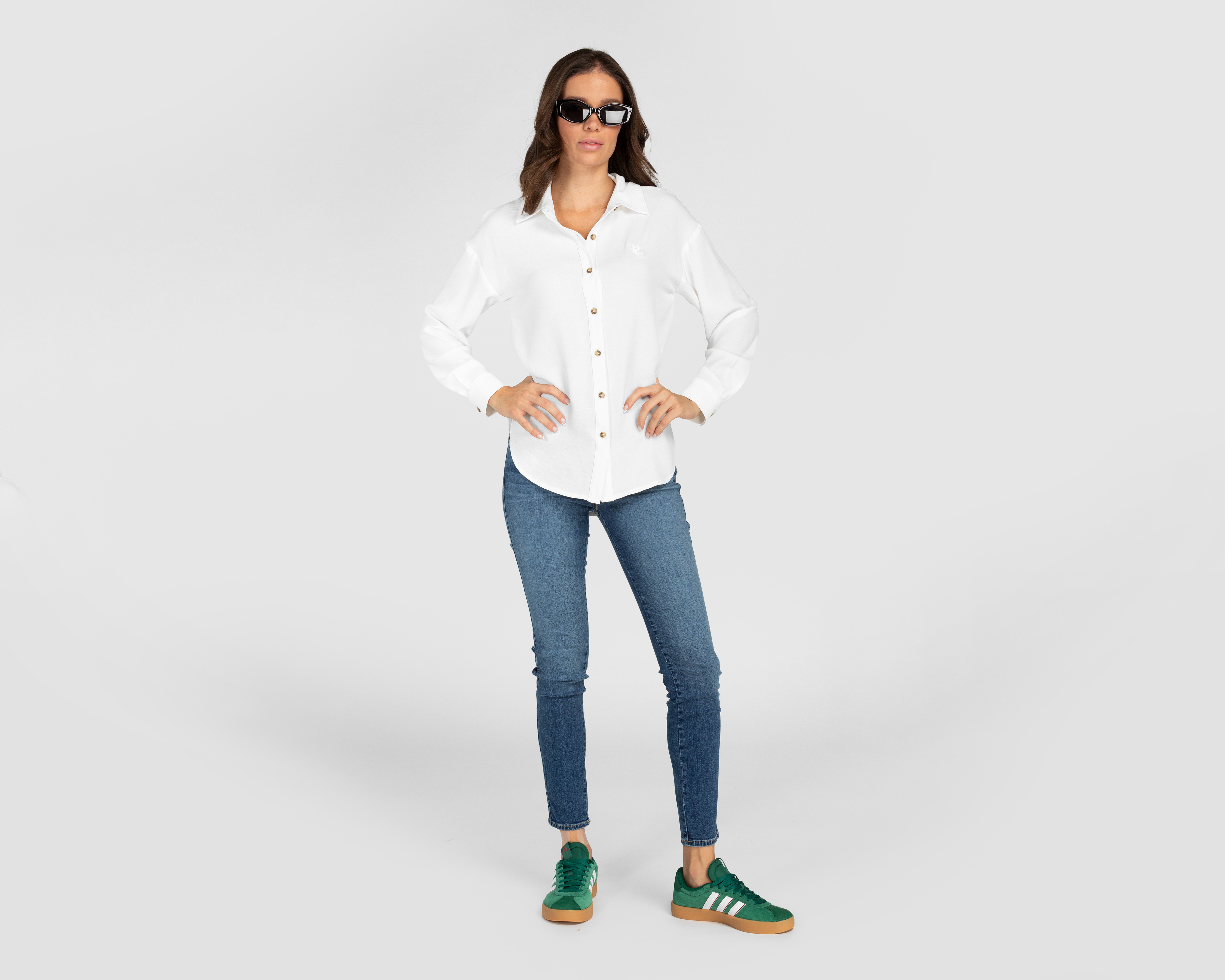 Foto 3 pulgar | Foto 2 | Blusa York Team Polo Club Manga Larga para Mujer