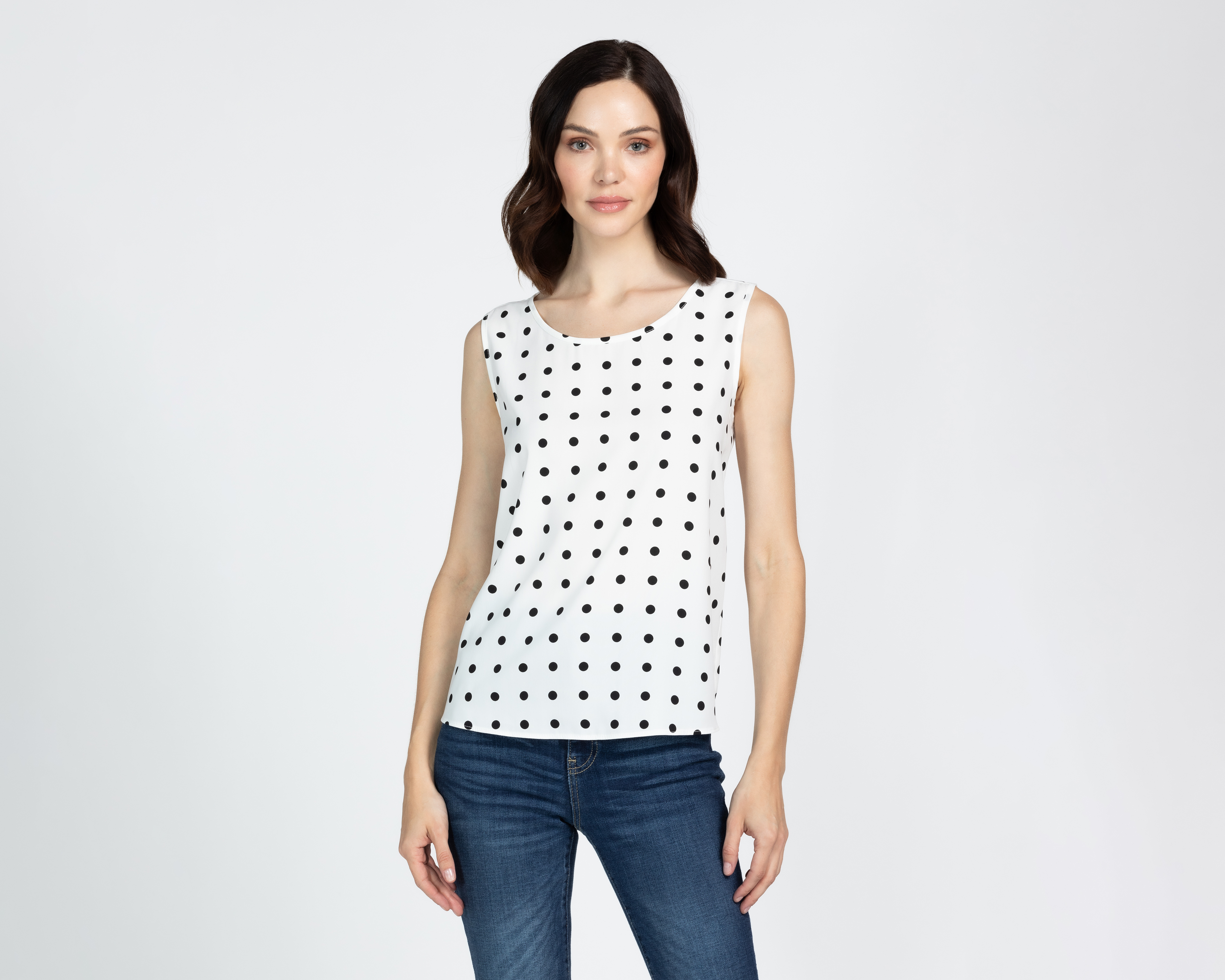 Blusa Sahara Estampado Puntos para Mujer