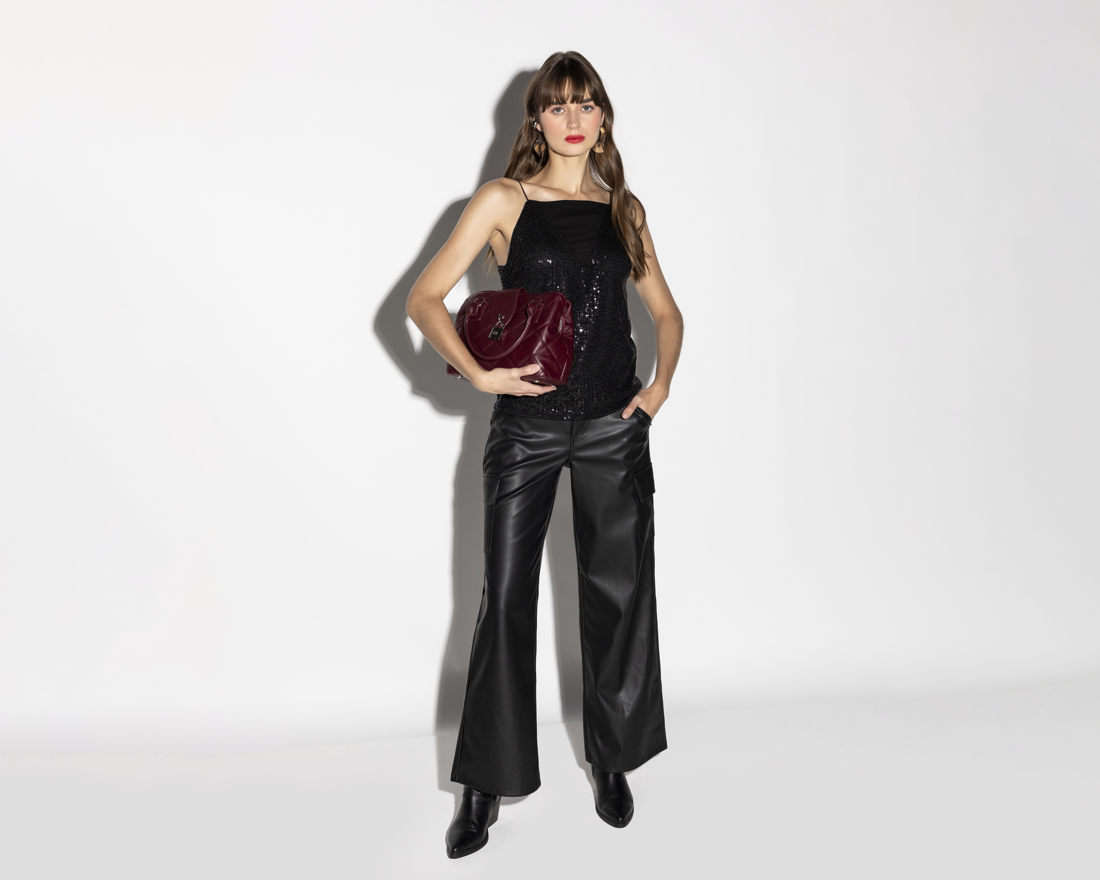 Blusa Thinner con Lentejuelas para Mujer