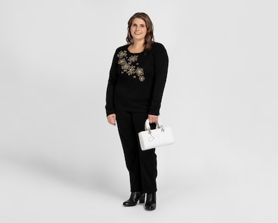 Foto 2 | Foto 2 | Conjunto Formal Lady Sun Negro con Bordados