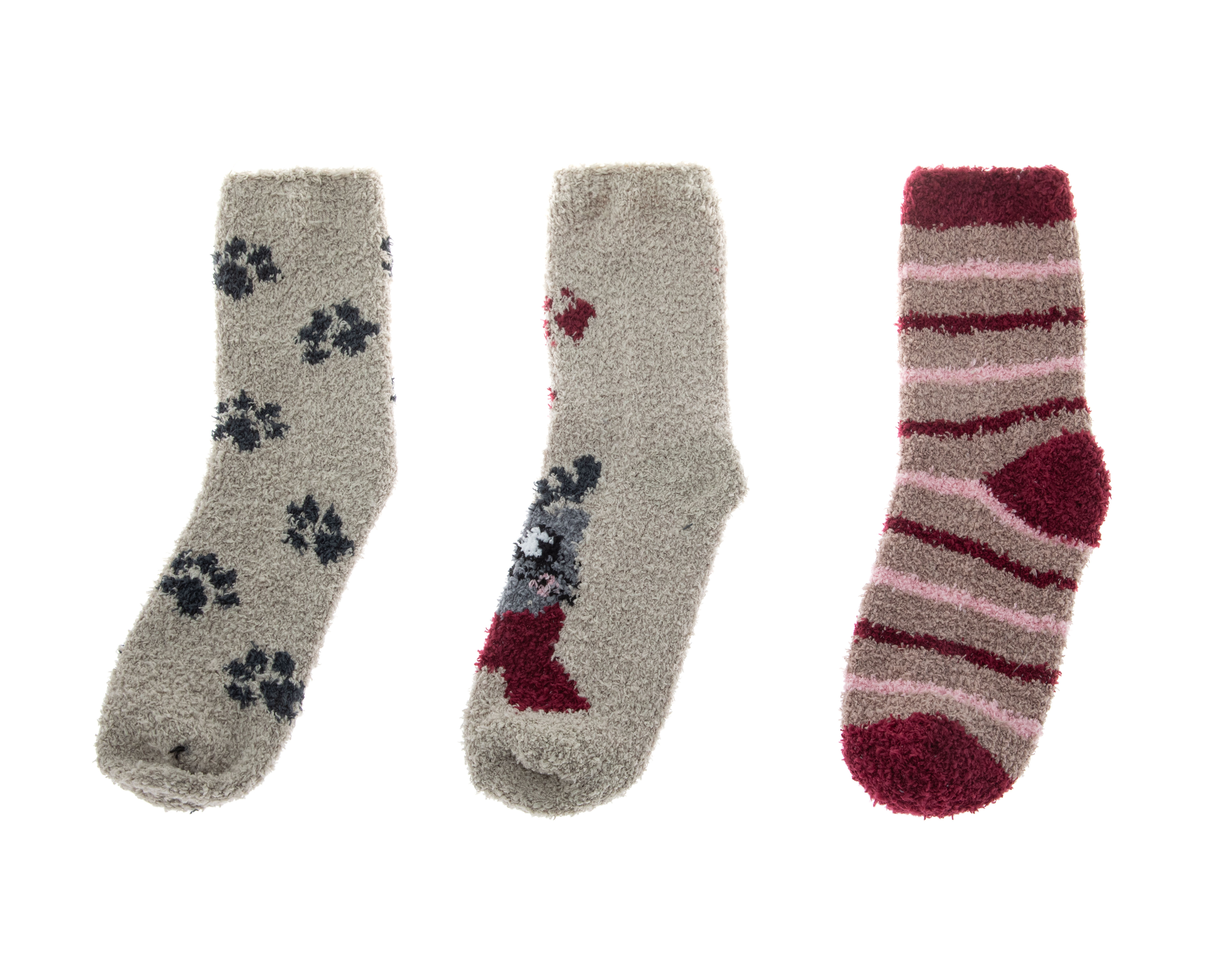 Foto 2 pulgar | Foto 1 | Calcetas Largas Lovest para Mujer 3 Pares