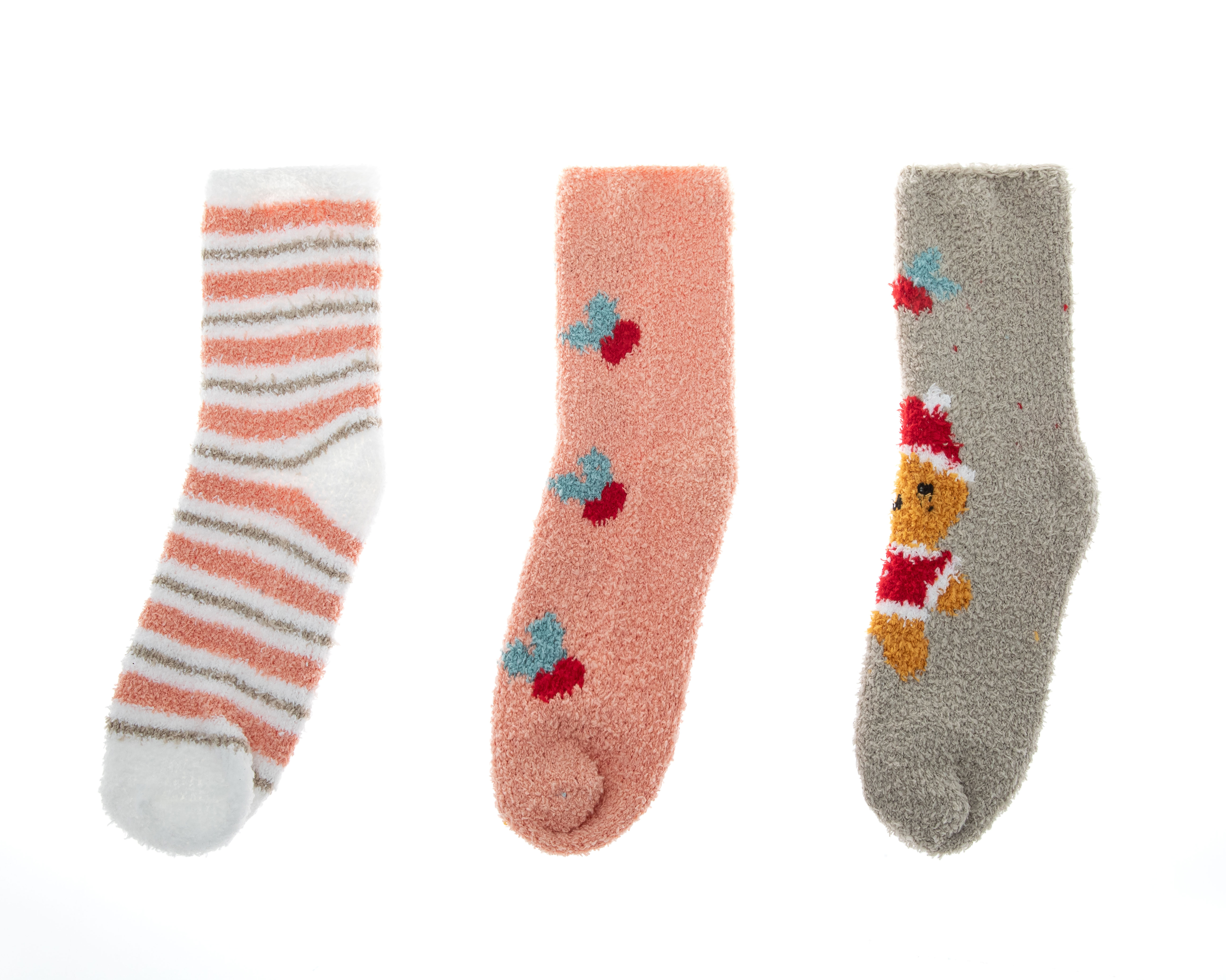 Foto 2 pulgar | Foto 1 | Calcetas Largas Lovest para Mujer 3 Pares