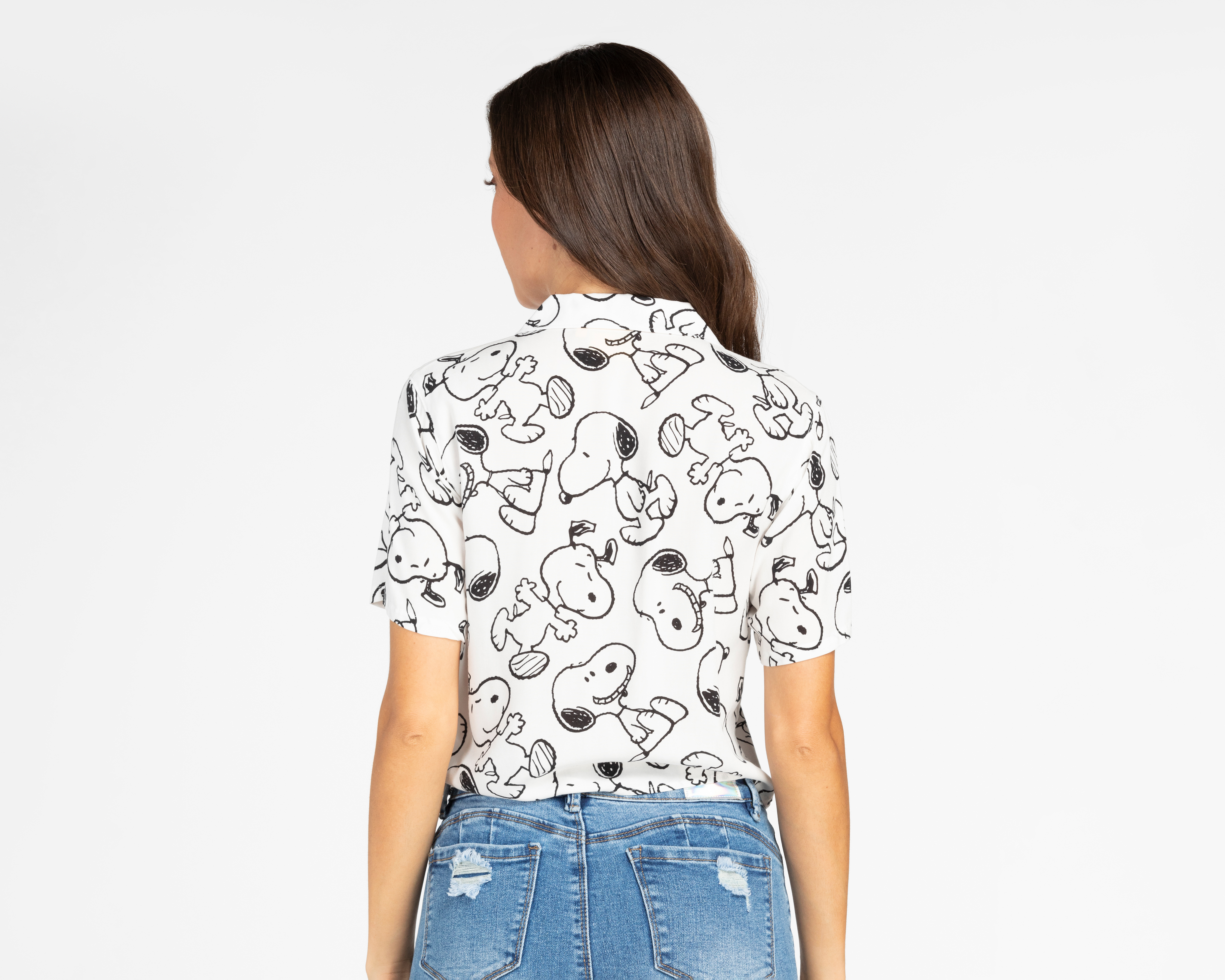 Foto 3 pulgar | Foto 2 | Blusa Peanuts Snoopy para Mujer