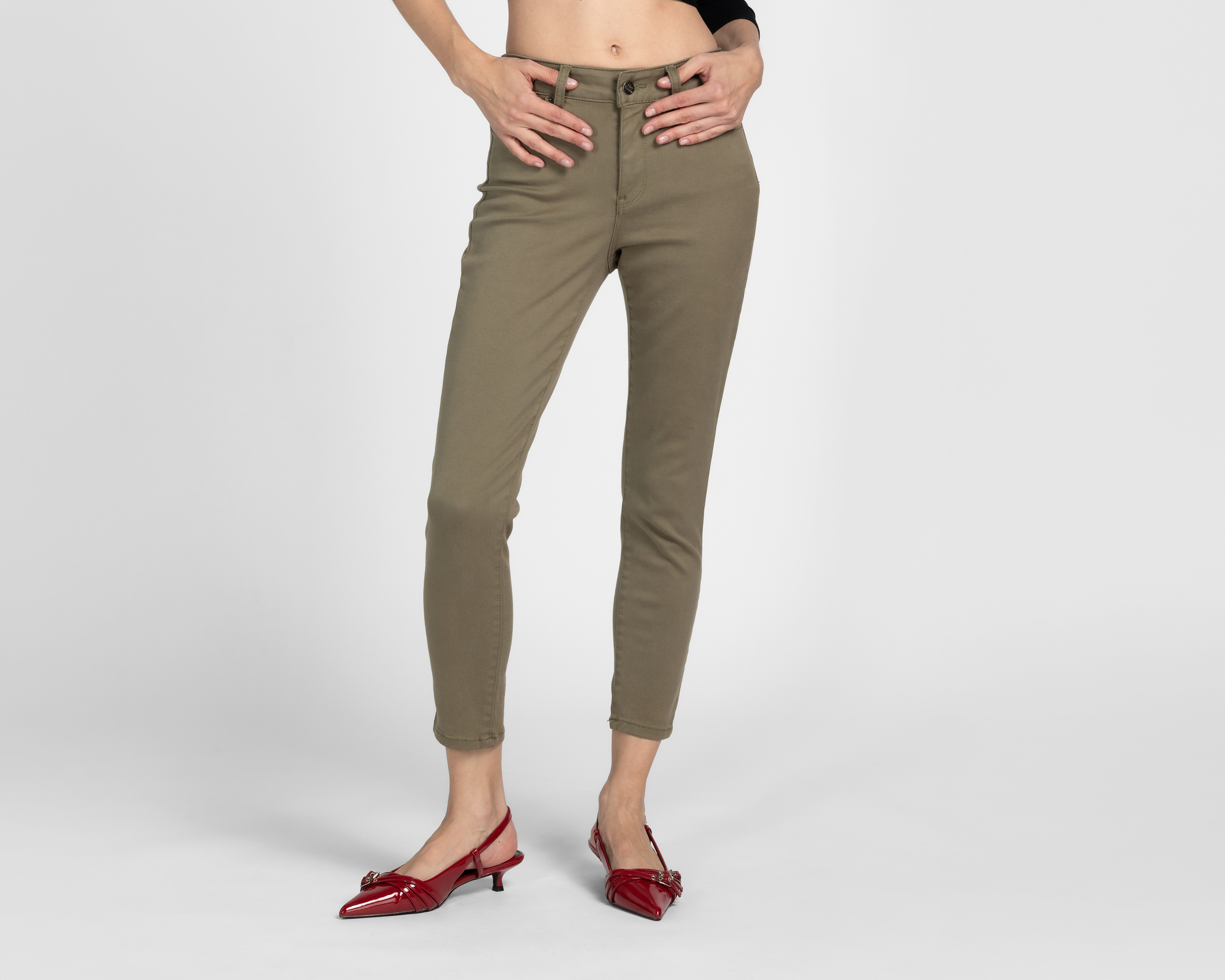 Foto 2 pulgar | Foto 1 | Jeans Skinny Boy London para Mujer
