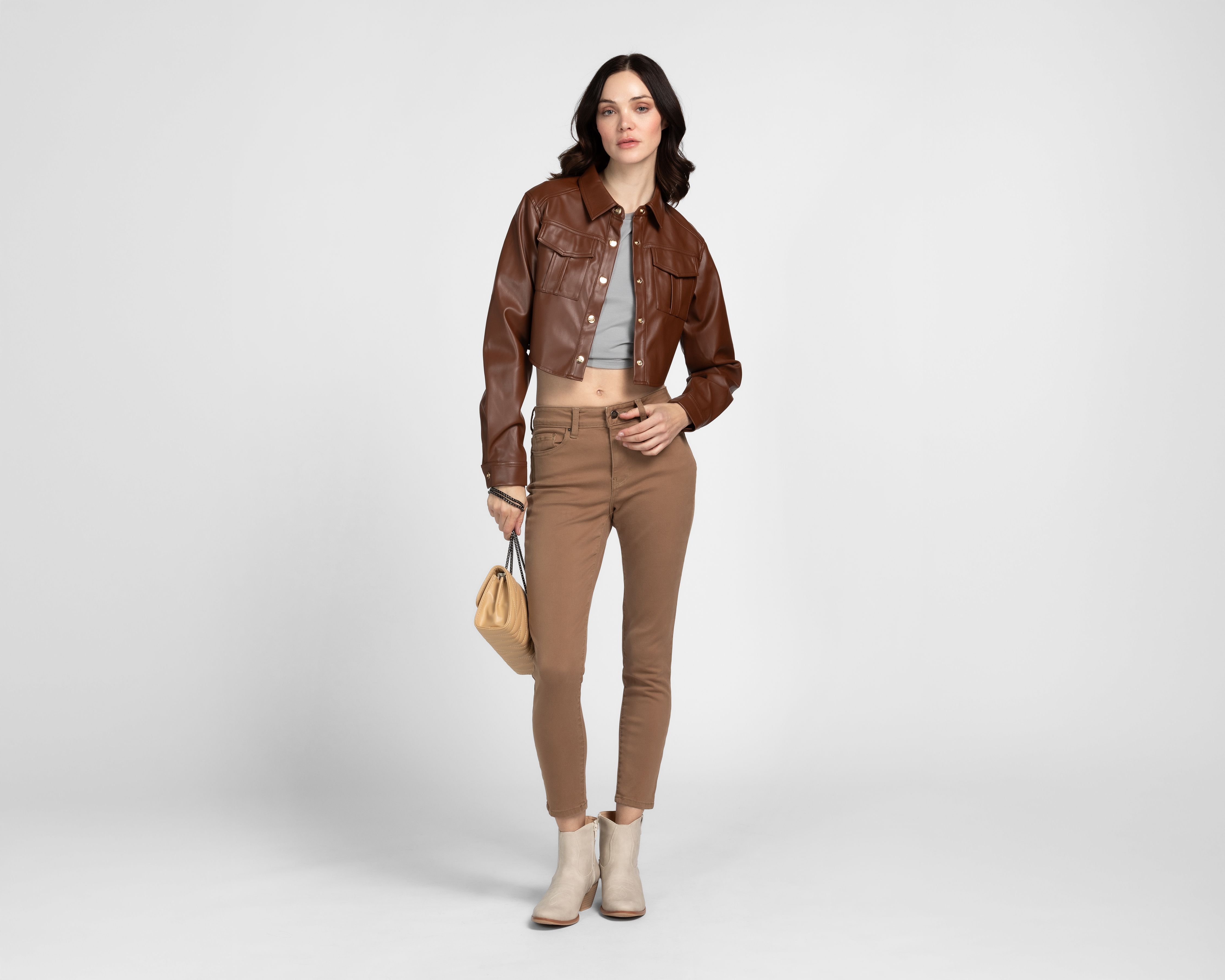 Foto 3 pulgar | Foto 2 | Jeans Skinny Boy London para Mujer