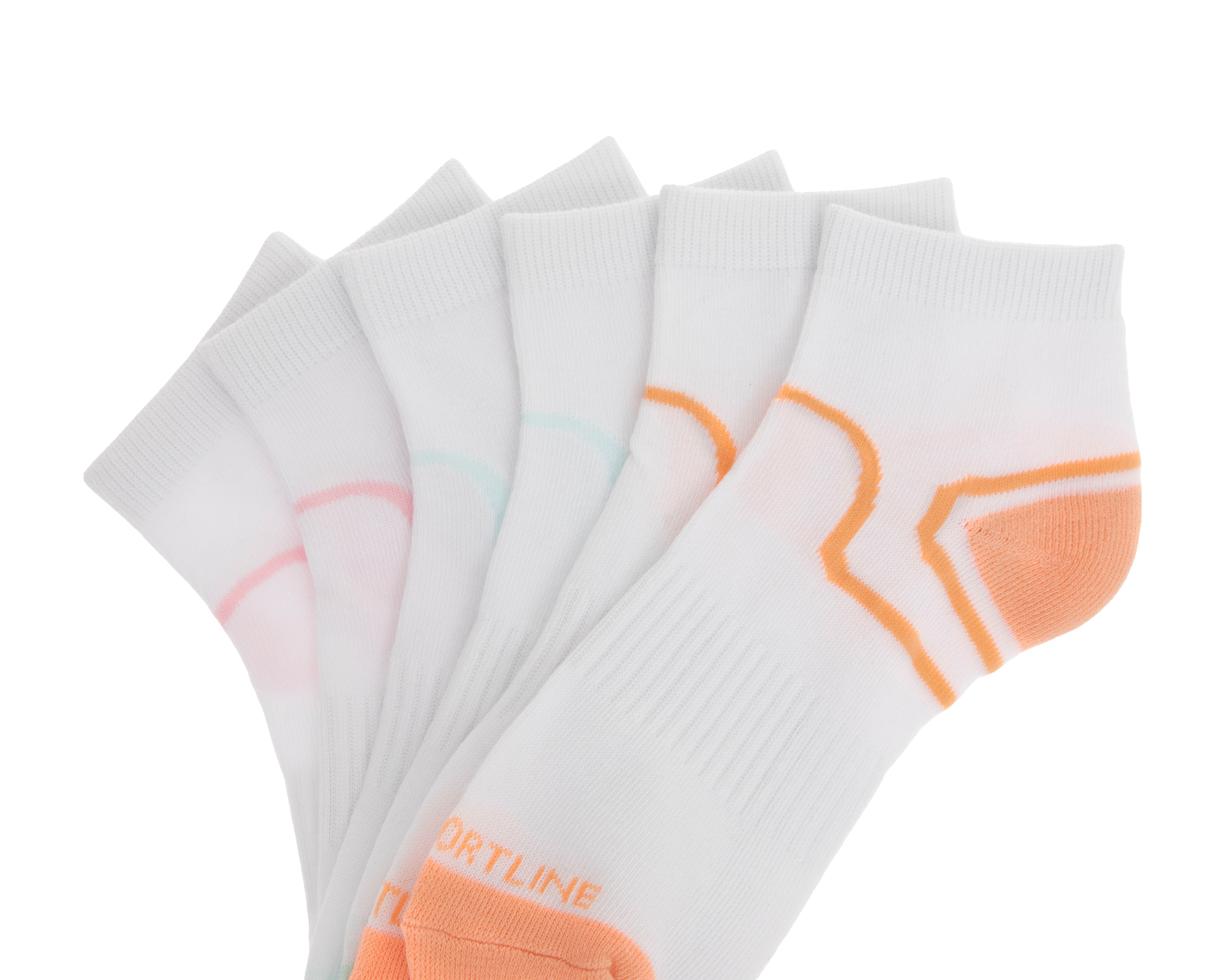 Foto 2 | Foto 2 | Calcetas Cortas Deportivas Sportline para Mujer 6 Pares