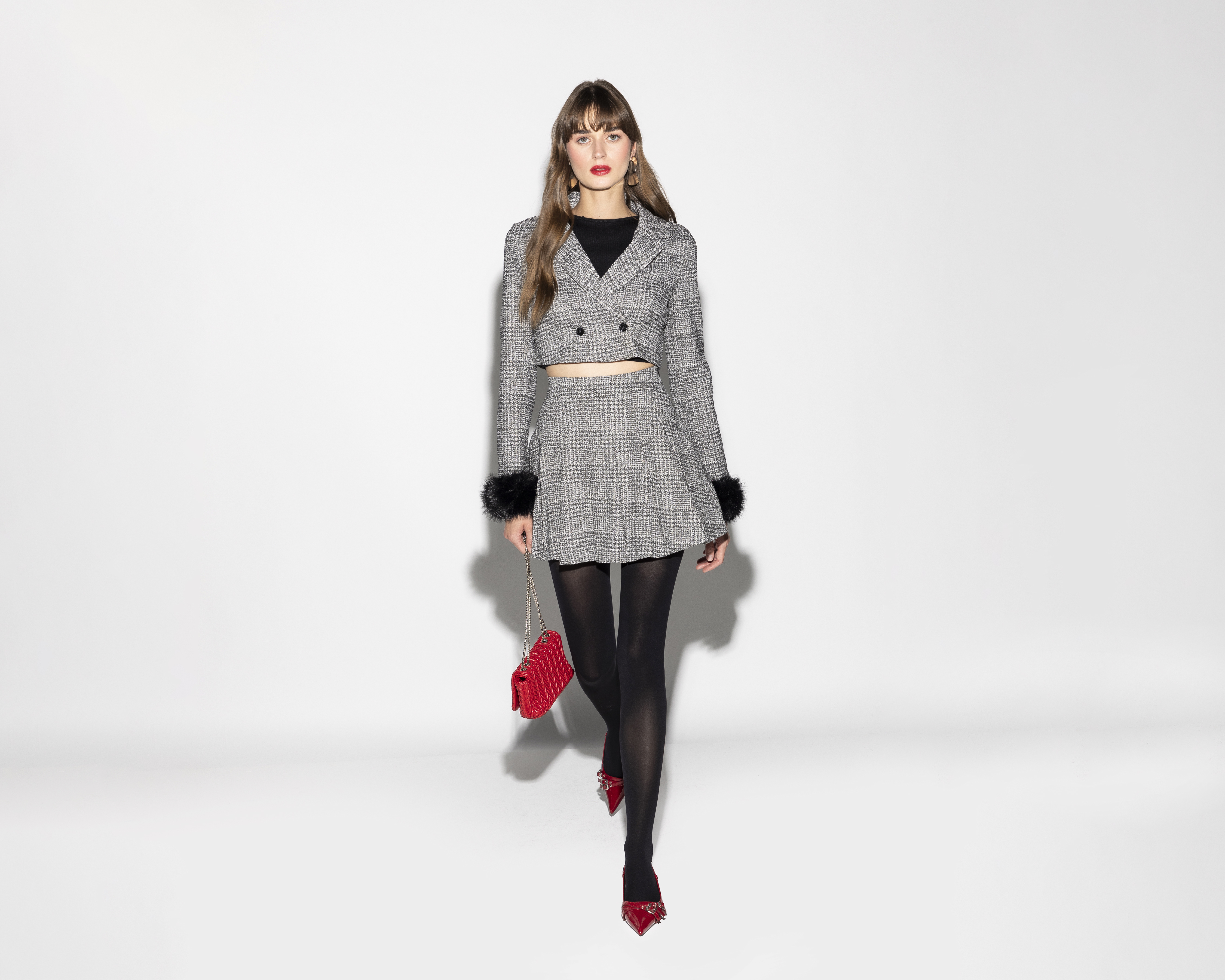 Conjunto de Falda y Saco para Mujer Thinner