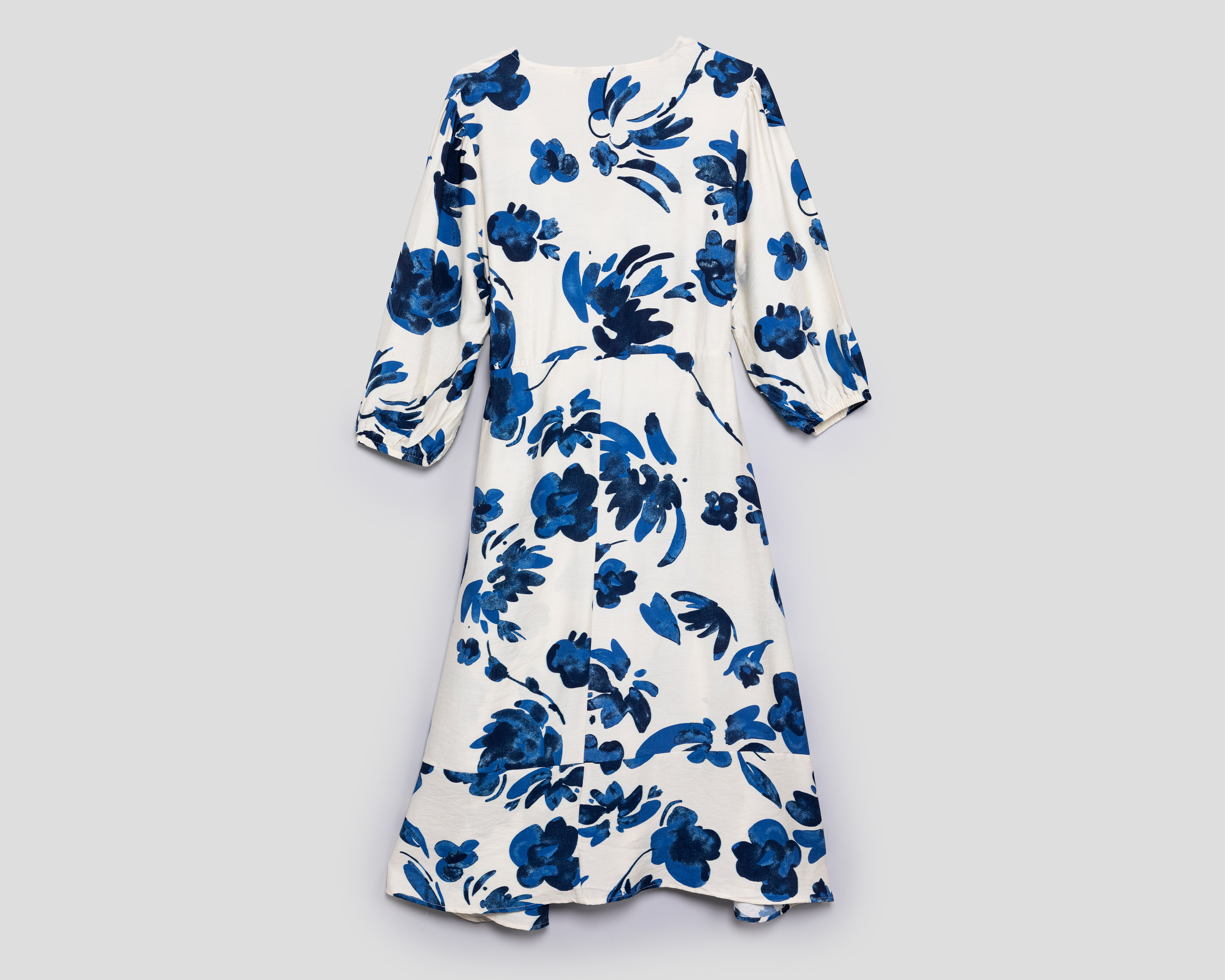 Foto 3 pulgar | Foto 2 | Vestido Casual Sahara Manga 3/4 para Mujer