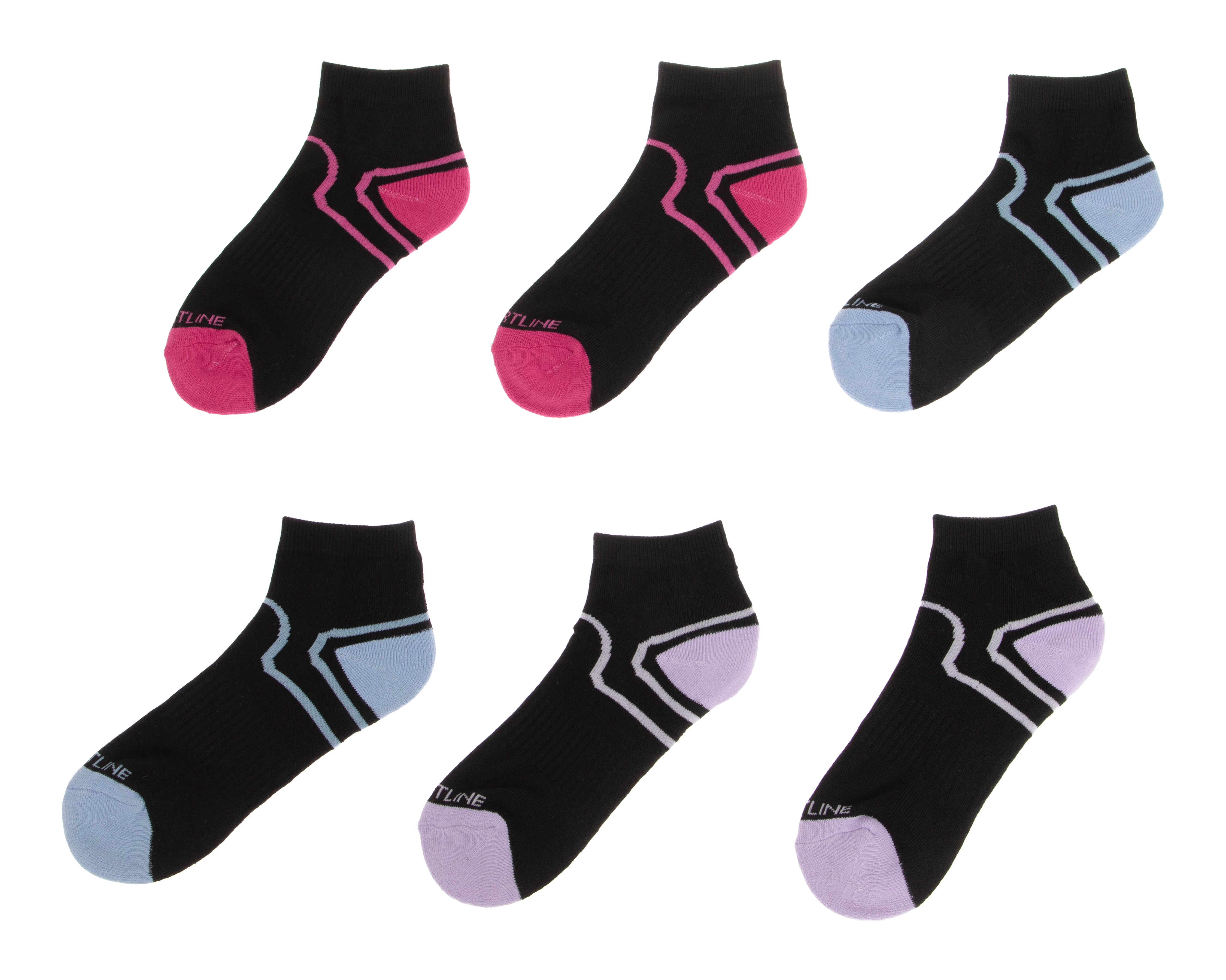 Foto 1 | Foto 1 | Calcetas Cortas Deportivas Sportline para Mujer 6 Pares