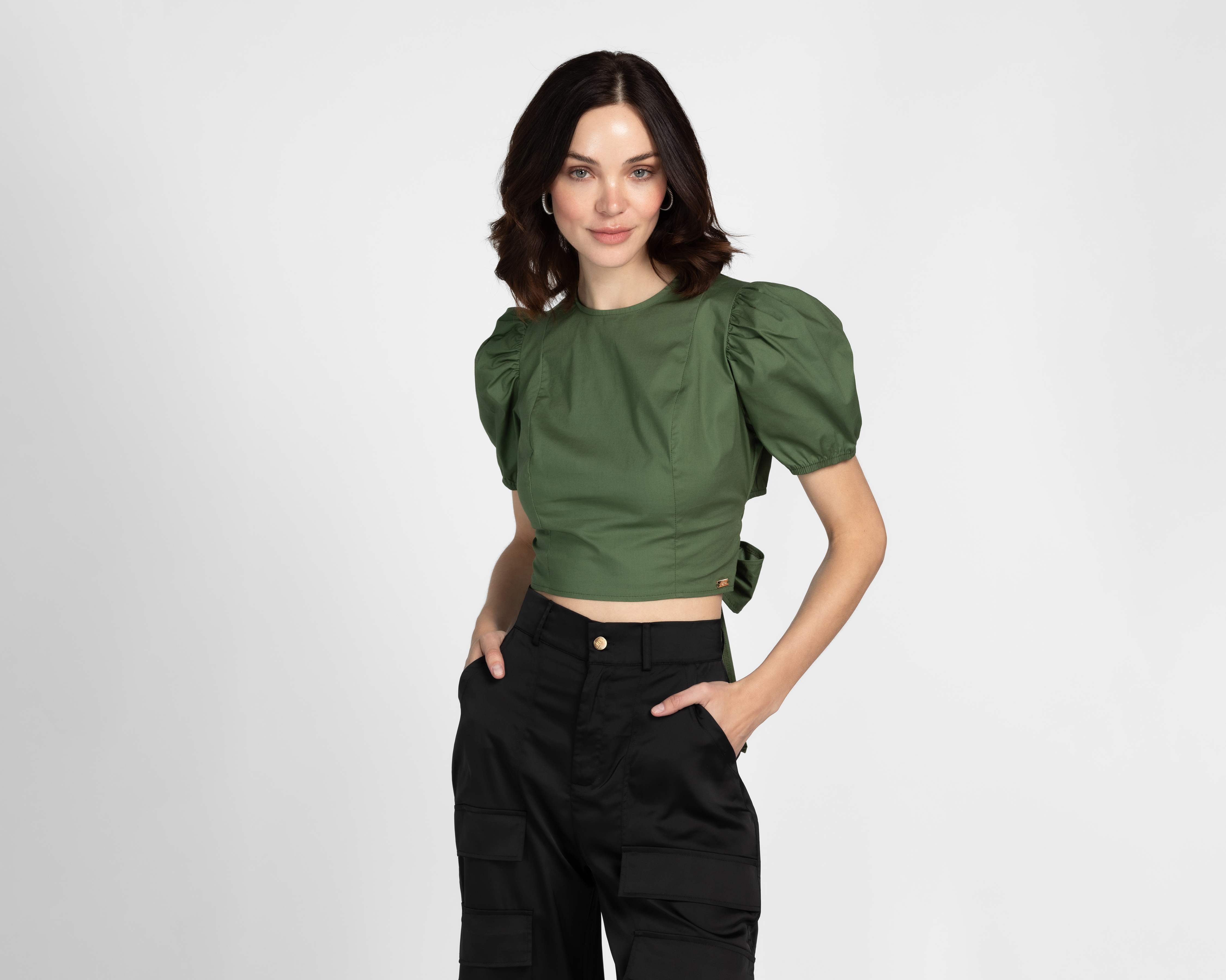 Foto 1 | Foto 1 | Blusa Jennifer Lopez Manga Farol para Mujer