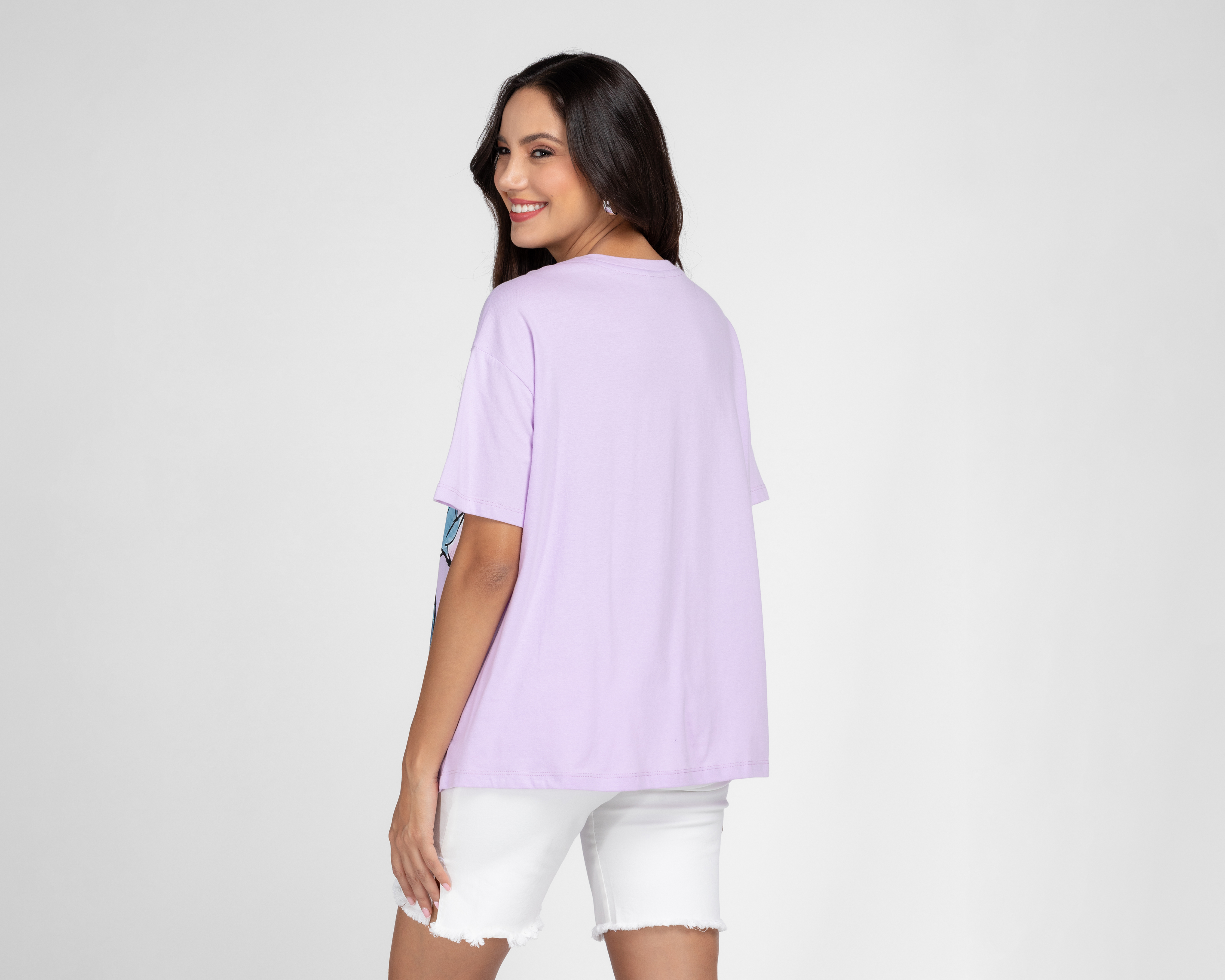 Foto 2 | Foto 2 | Playera Disney Manga Corta para Mujer