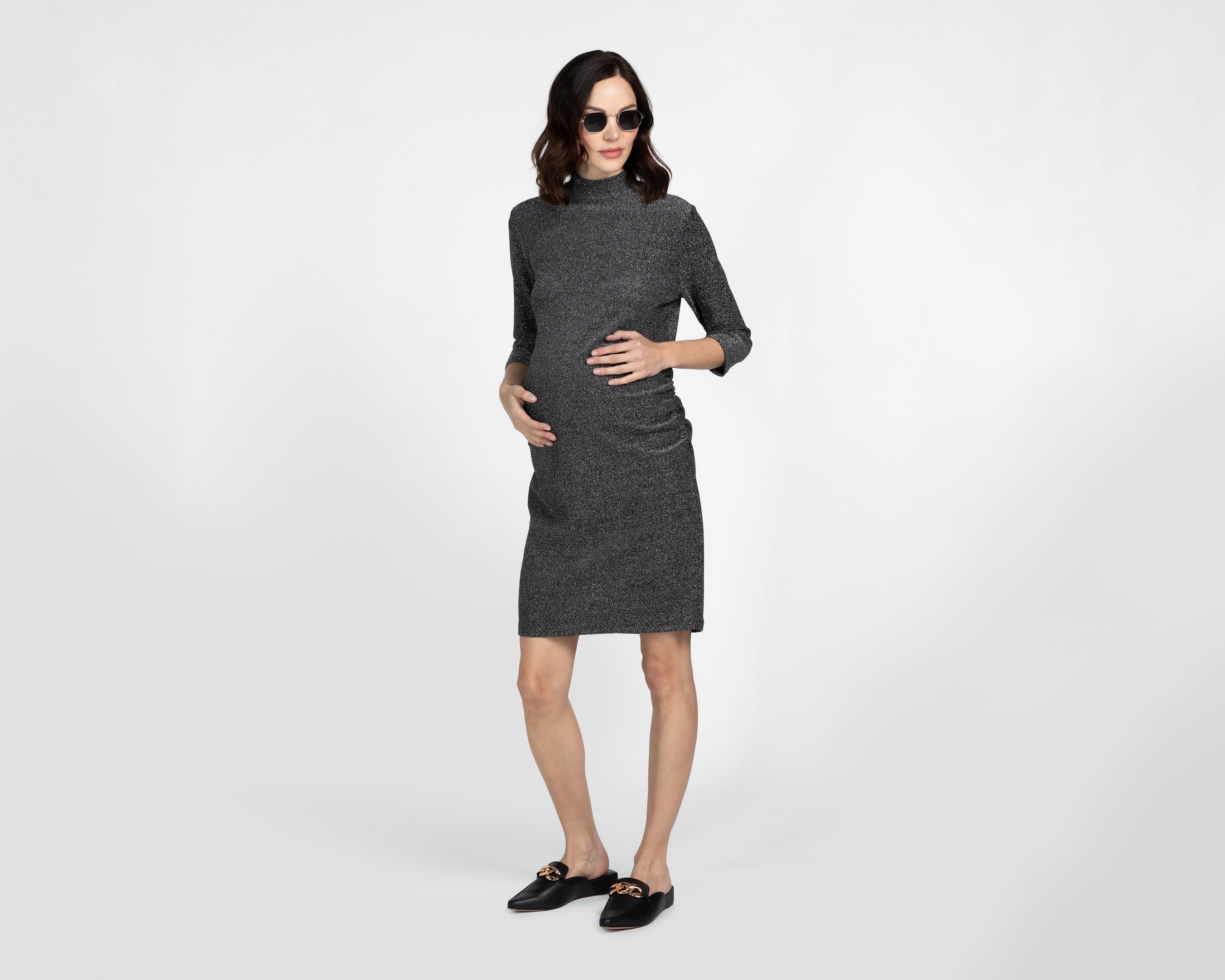 Foto 2 | Foto 2 | Vestido de Maternidad Mamá Bella con Glitter