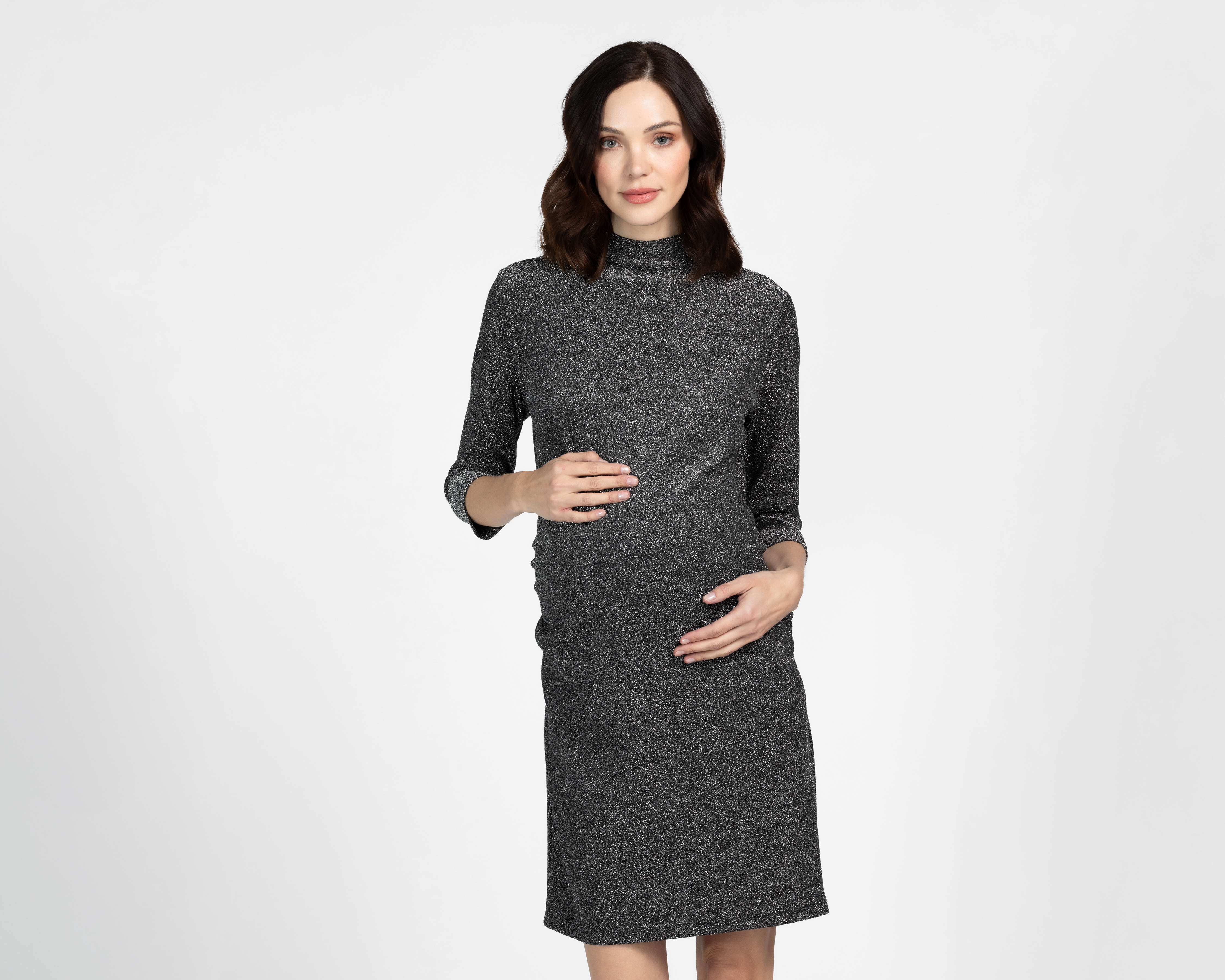 Foto 4 | Foto 4 | Vestido de Maternidad Mamá Bella con Glitter