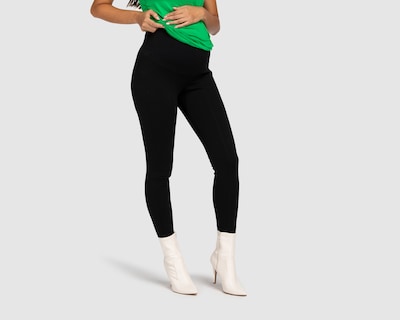 Foto 4 | Foto 4 | Leggings de Maternidad Mamá Bella Negro