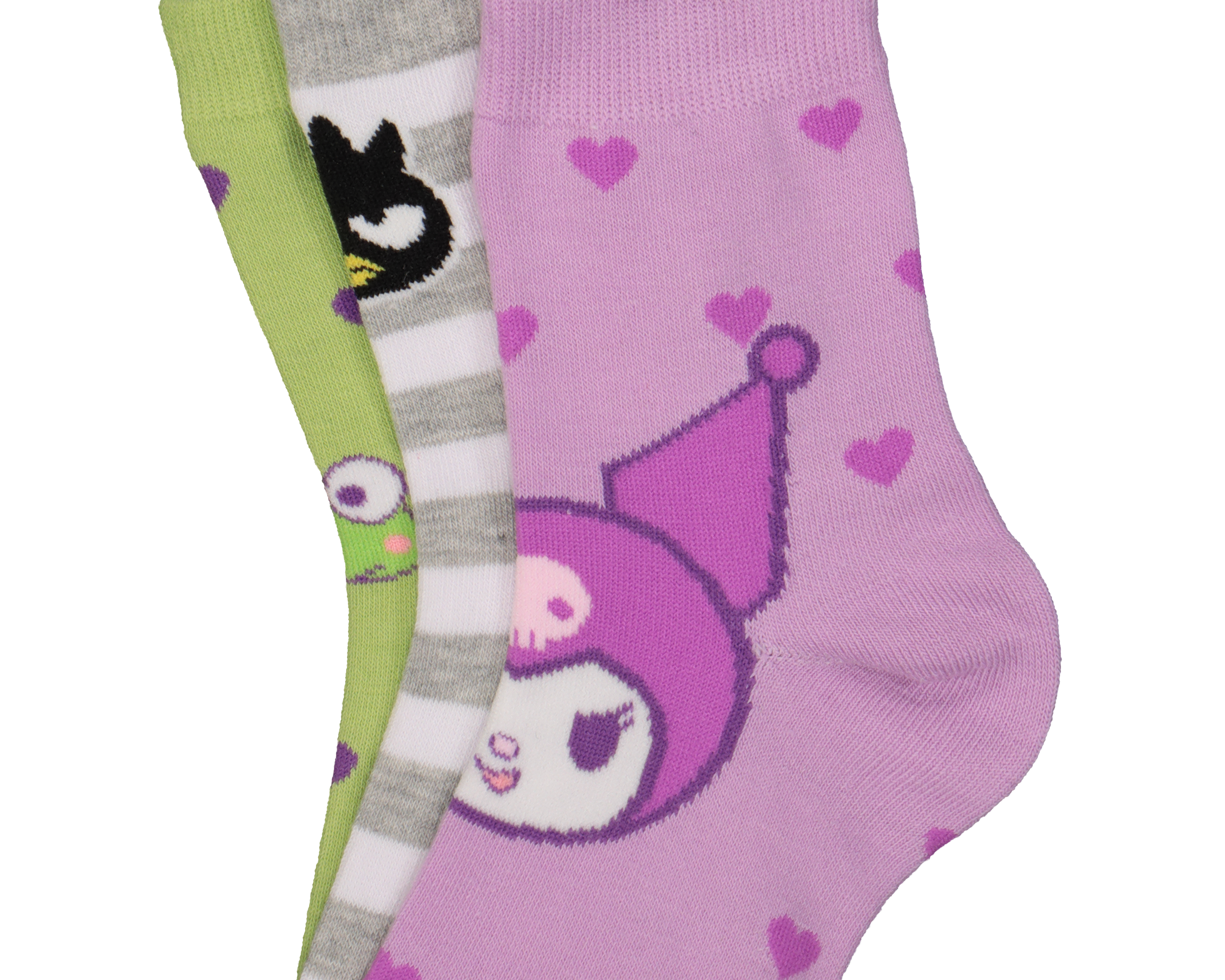 Foto 3 pulgar | Foto 2 | Calcetas Hello Kitty para Mujer 3 Pares