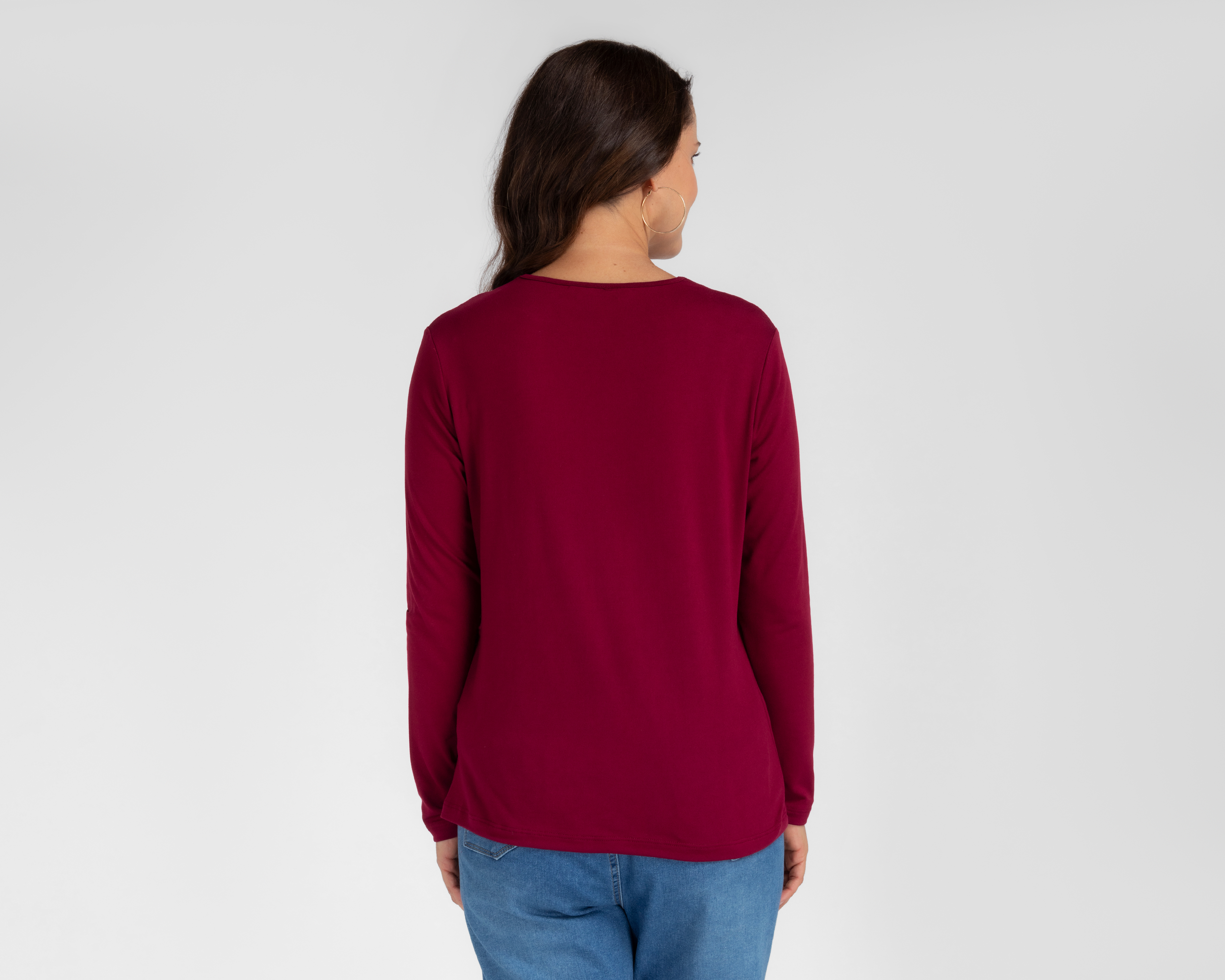 Foto 4 pulgar | Foto 3 | Blusa Sahara Manga Larga para Mujer