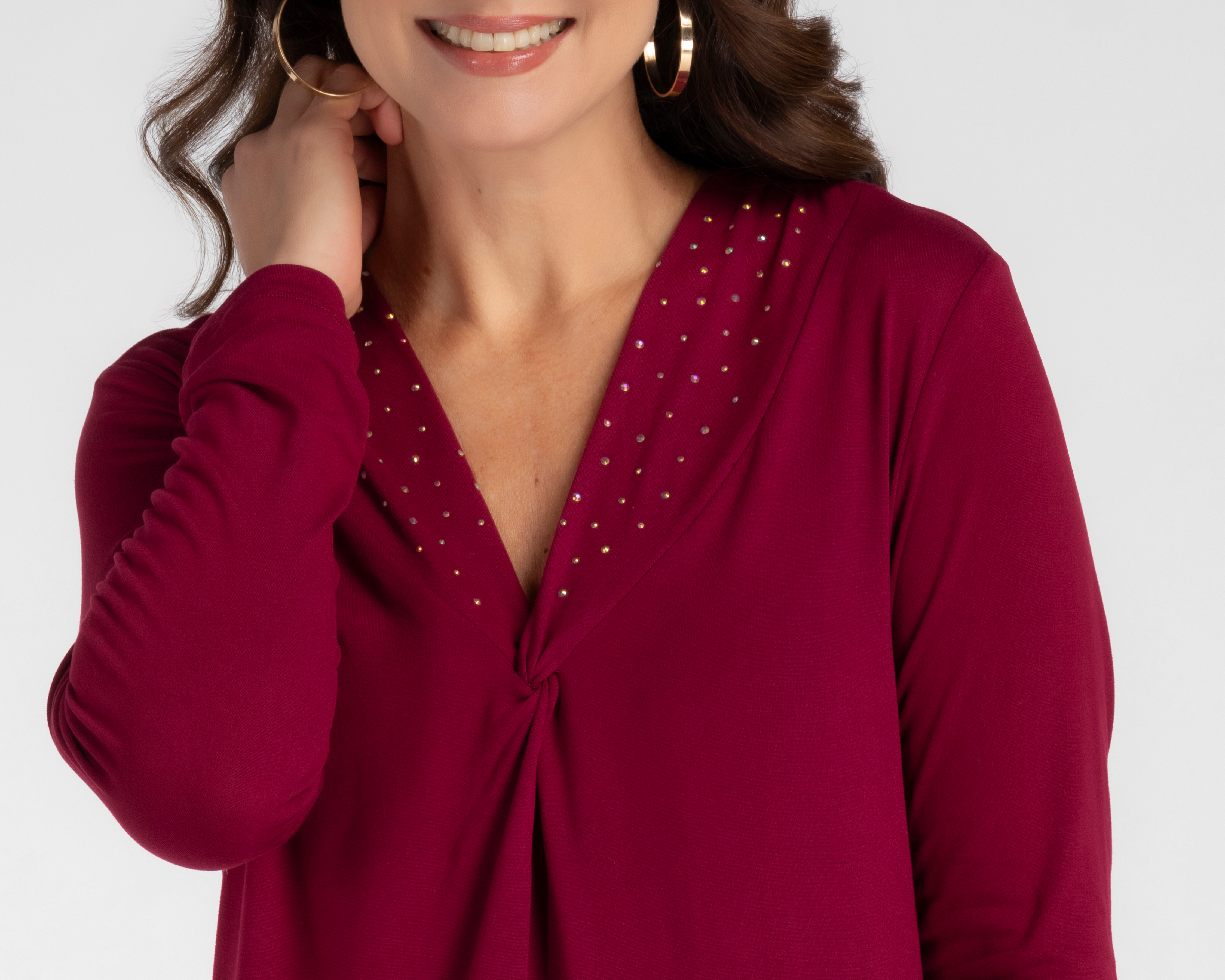 Foto 7 | Foto 7 | Blusa Sahara Manga Larga para Mujer