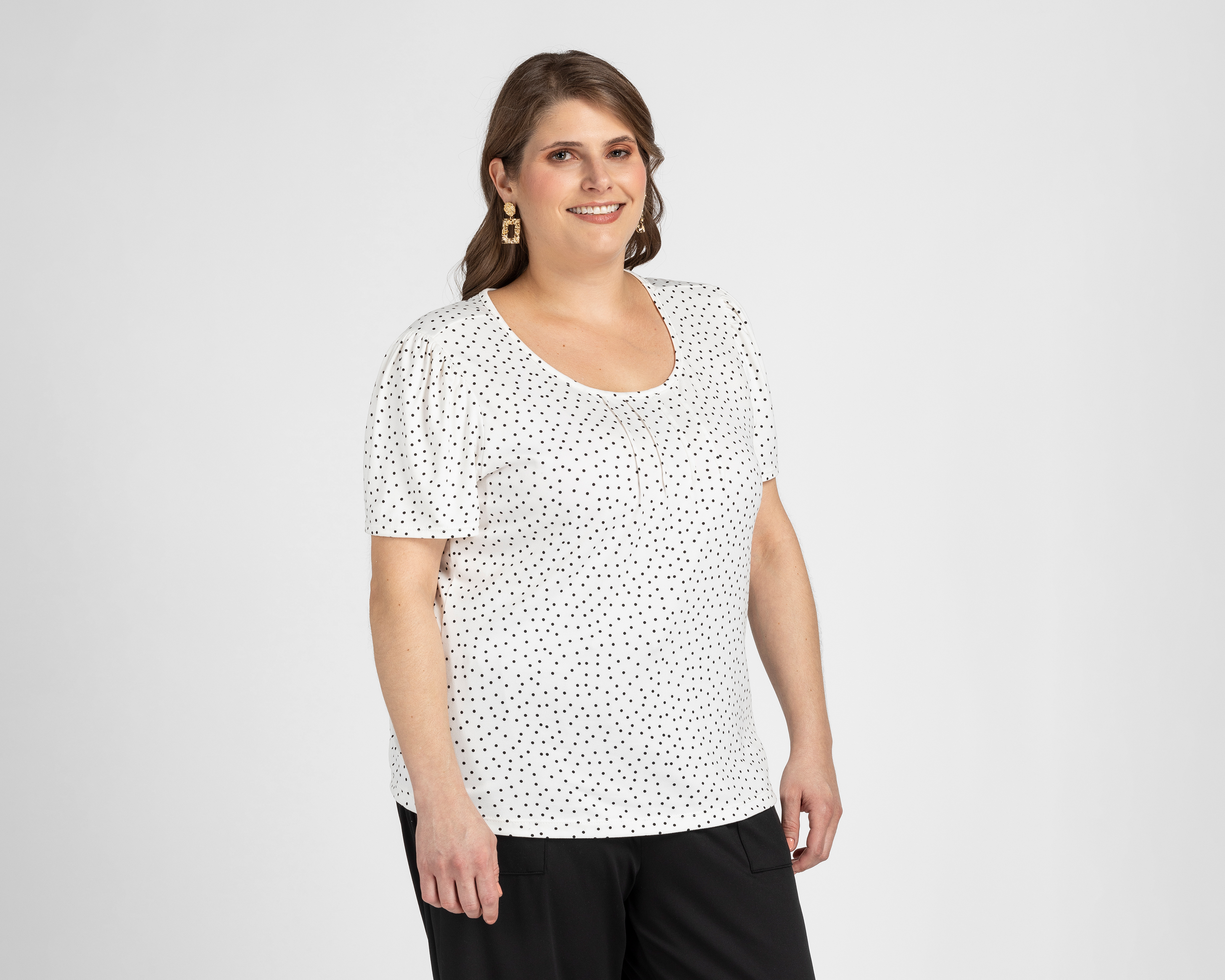 Foto 5 pulgar | Foto 4 | Blusa Sahara Manga Corta para Mujer