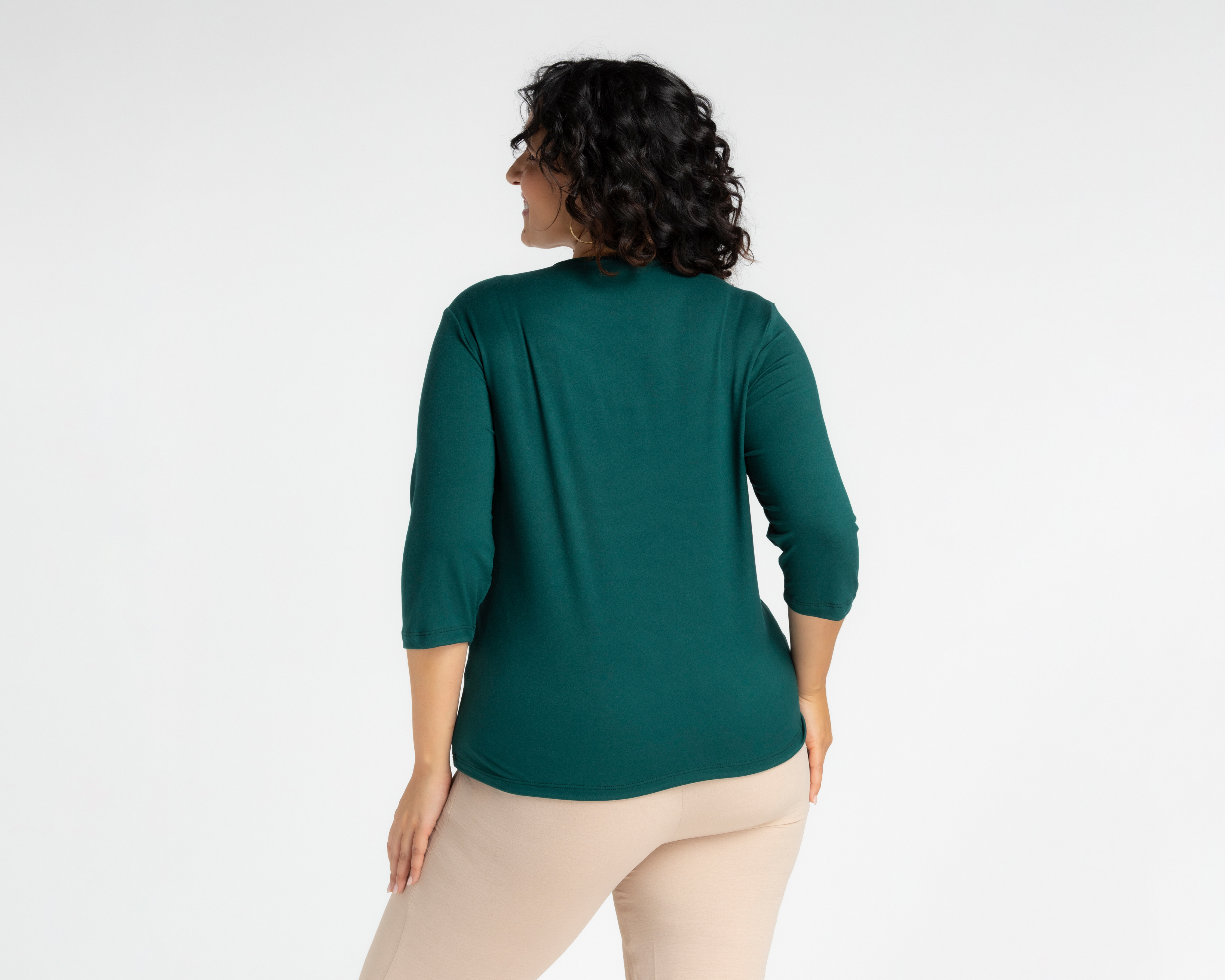 Foto 7 pulgar | Foto 6 | Blusa Sahara Verde para Mujer