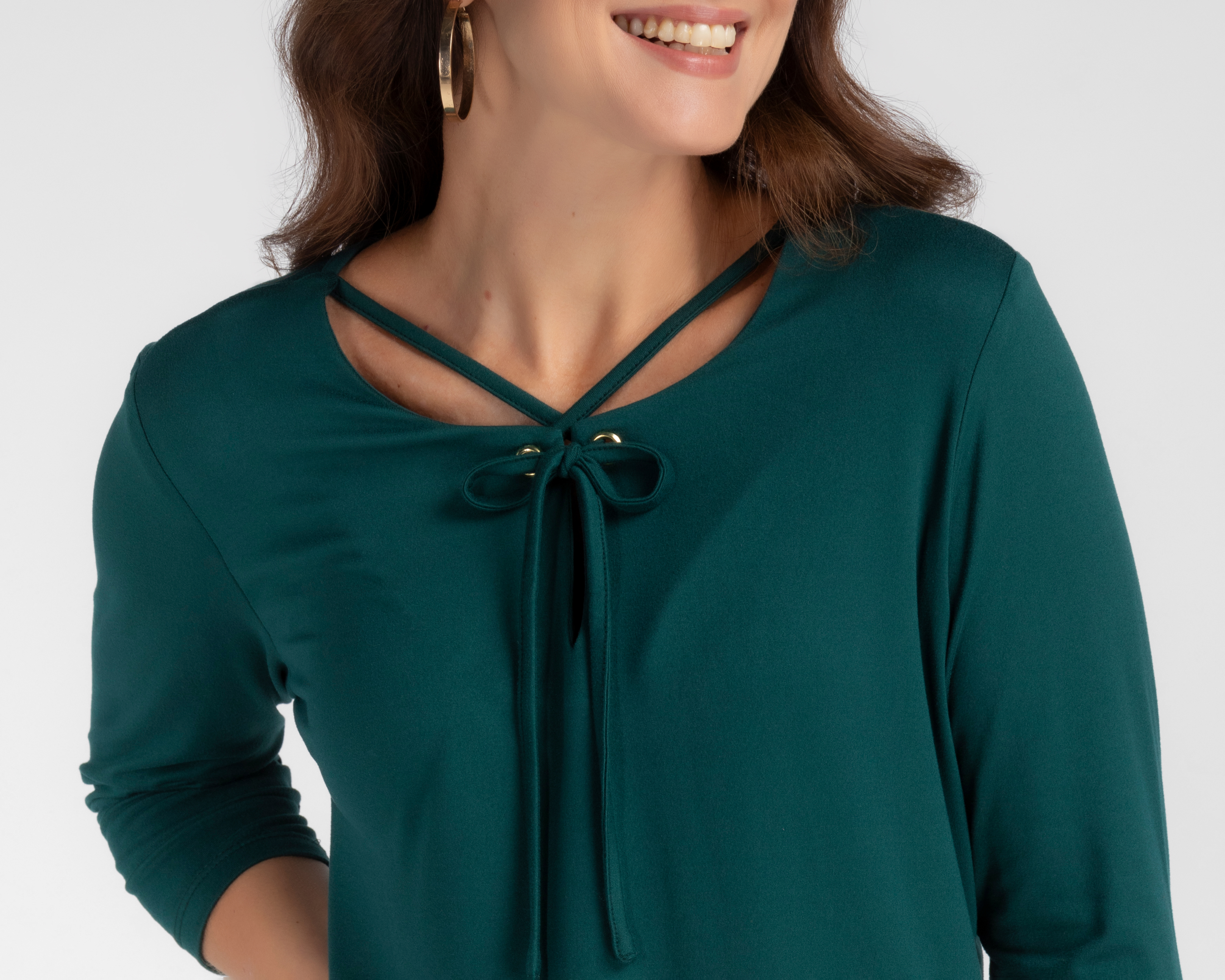 Foto 7 | Foto 7 | Blusa Sahara Verde para Mujer