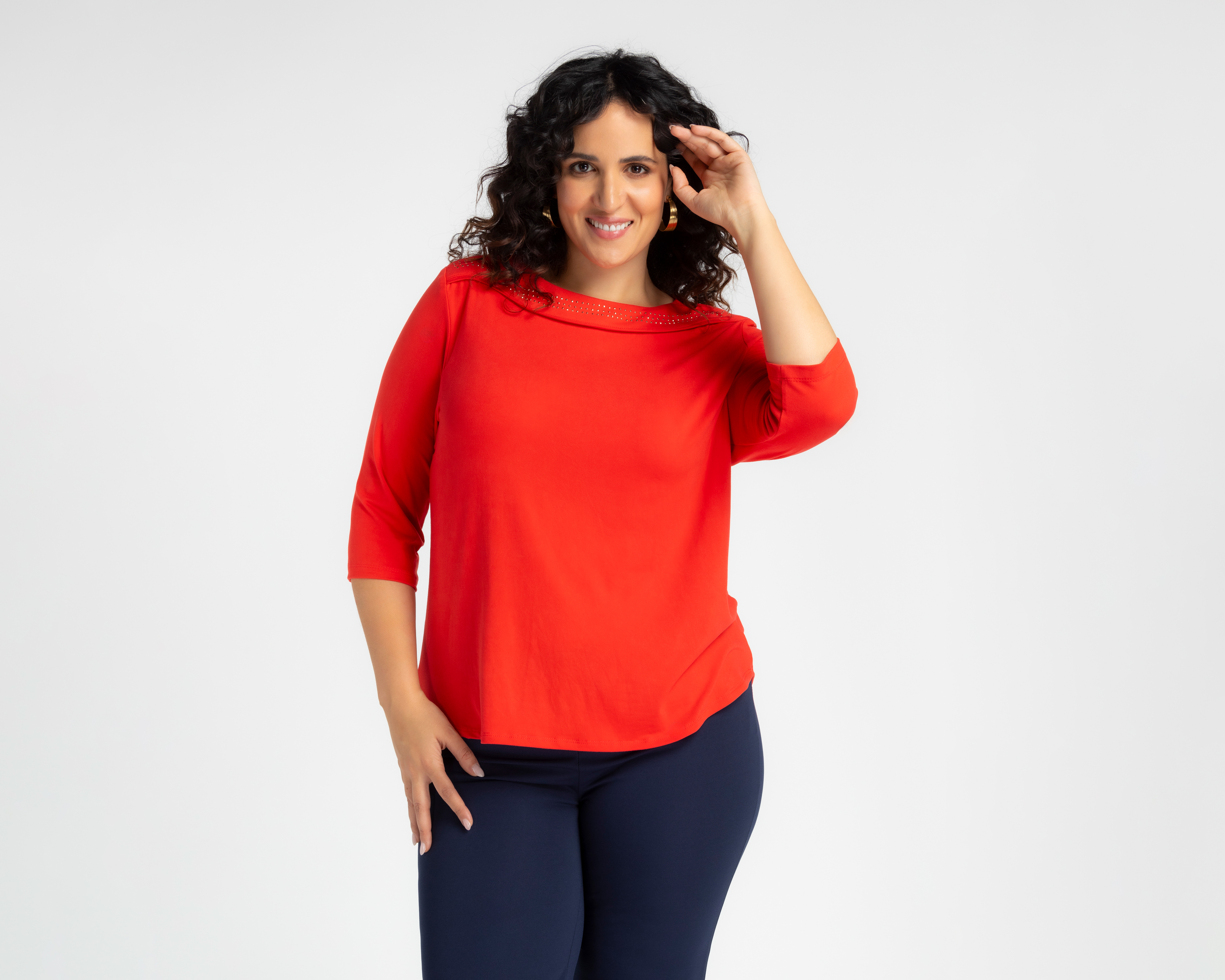 Blusa Lady Sun Manga 3/4 para Mujer