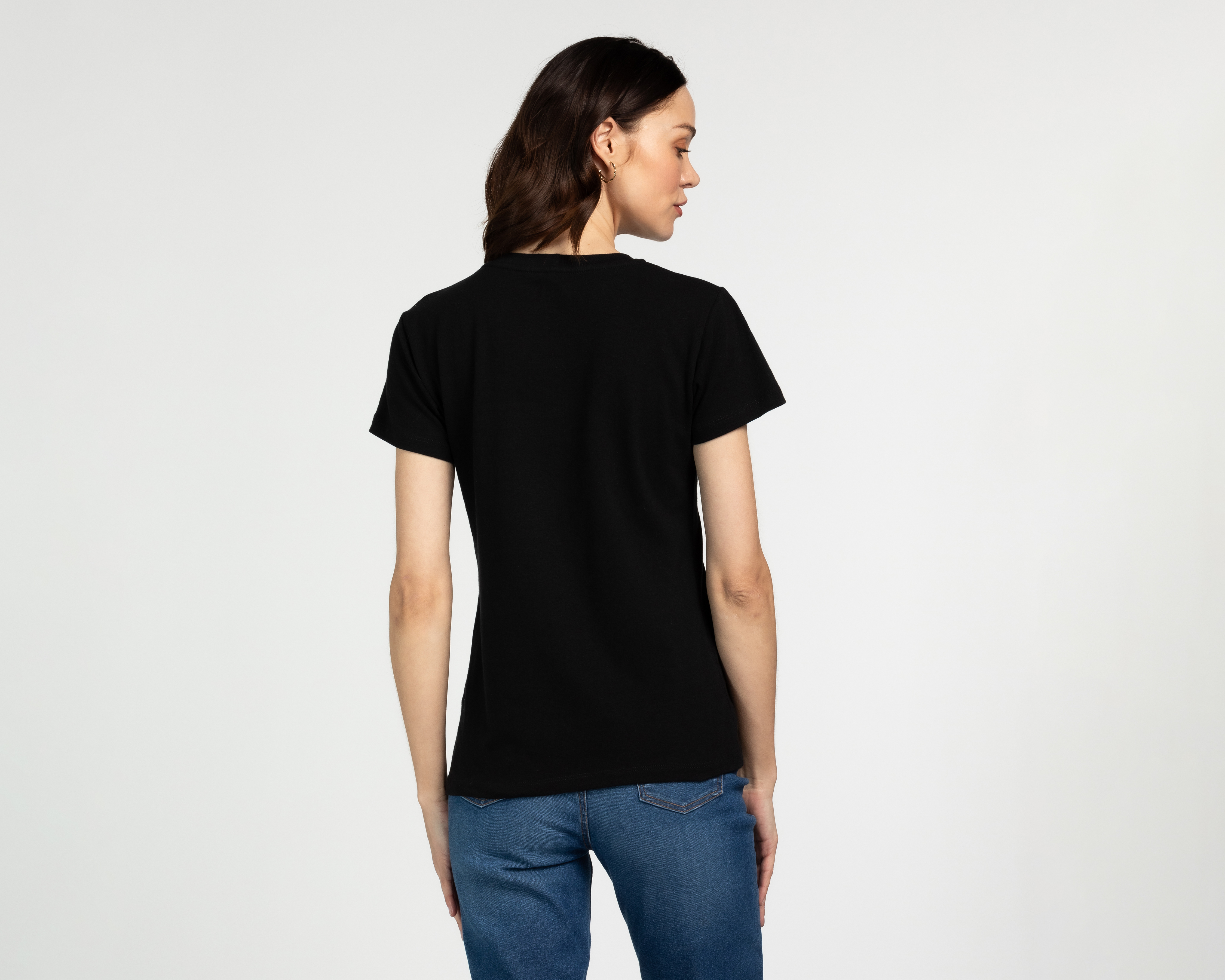 Foto 4 pulgar | Foto 3 | Playera Boy London Manga Corta para Mujer