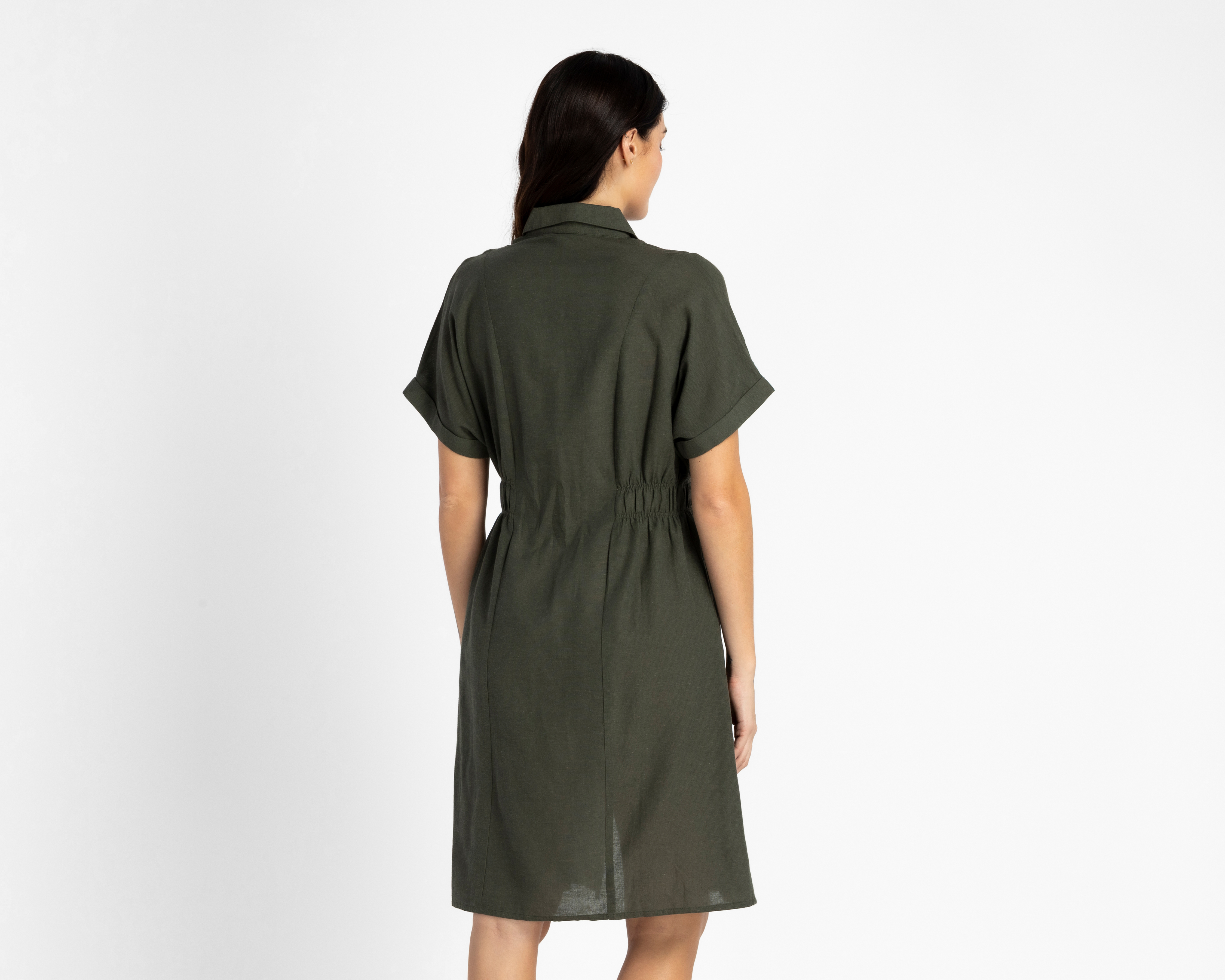 Foto 4 pulgar | Foto 3 | Vestido Casual Lady Sun Verde para Mujer